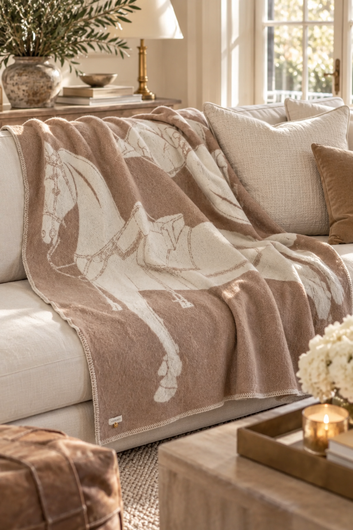 Reins Wool Throw