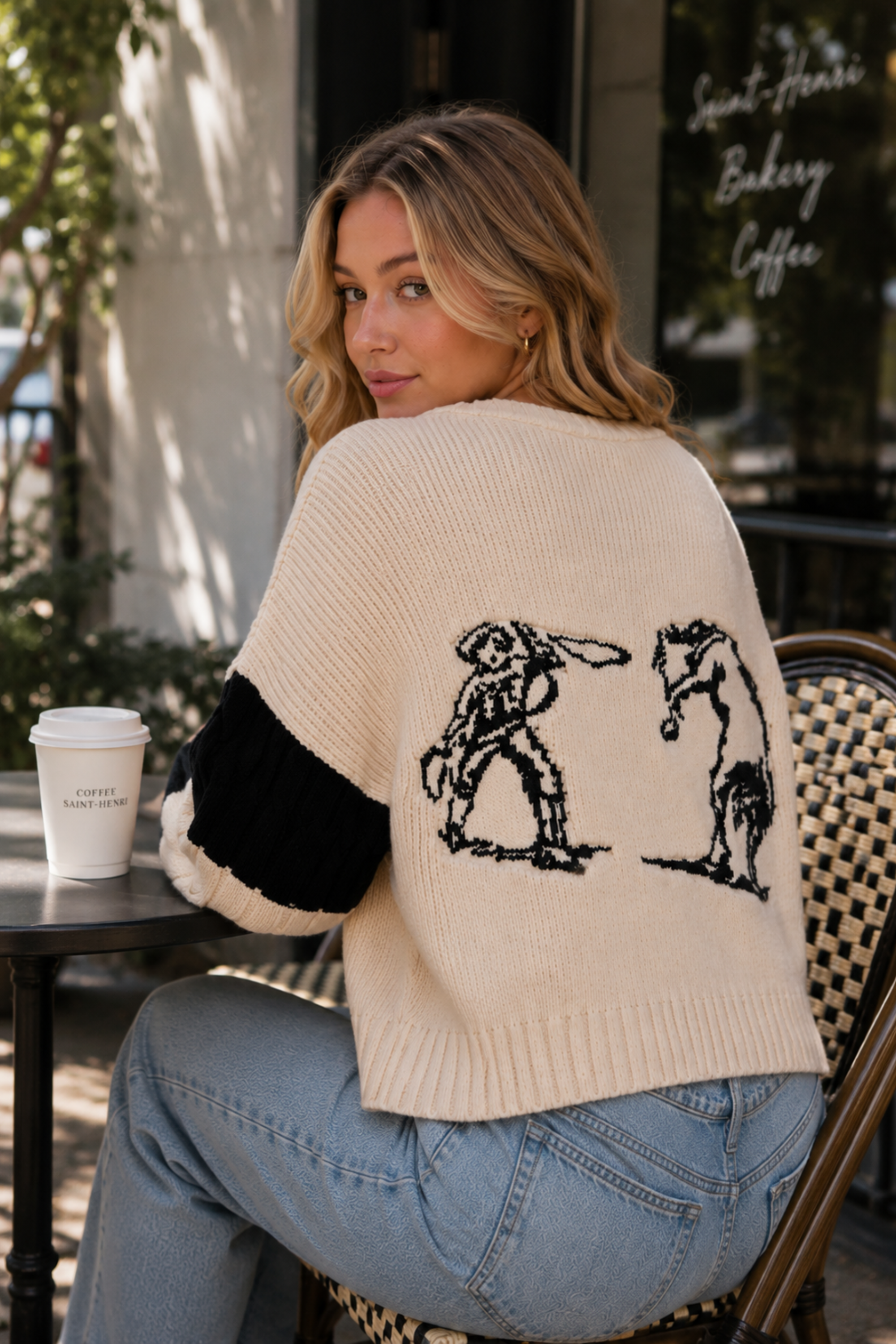 Rodeo Rider Zip-Up Cardigan