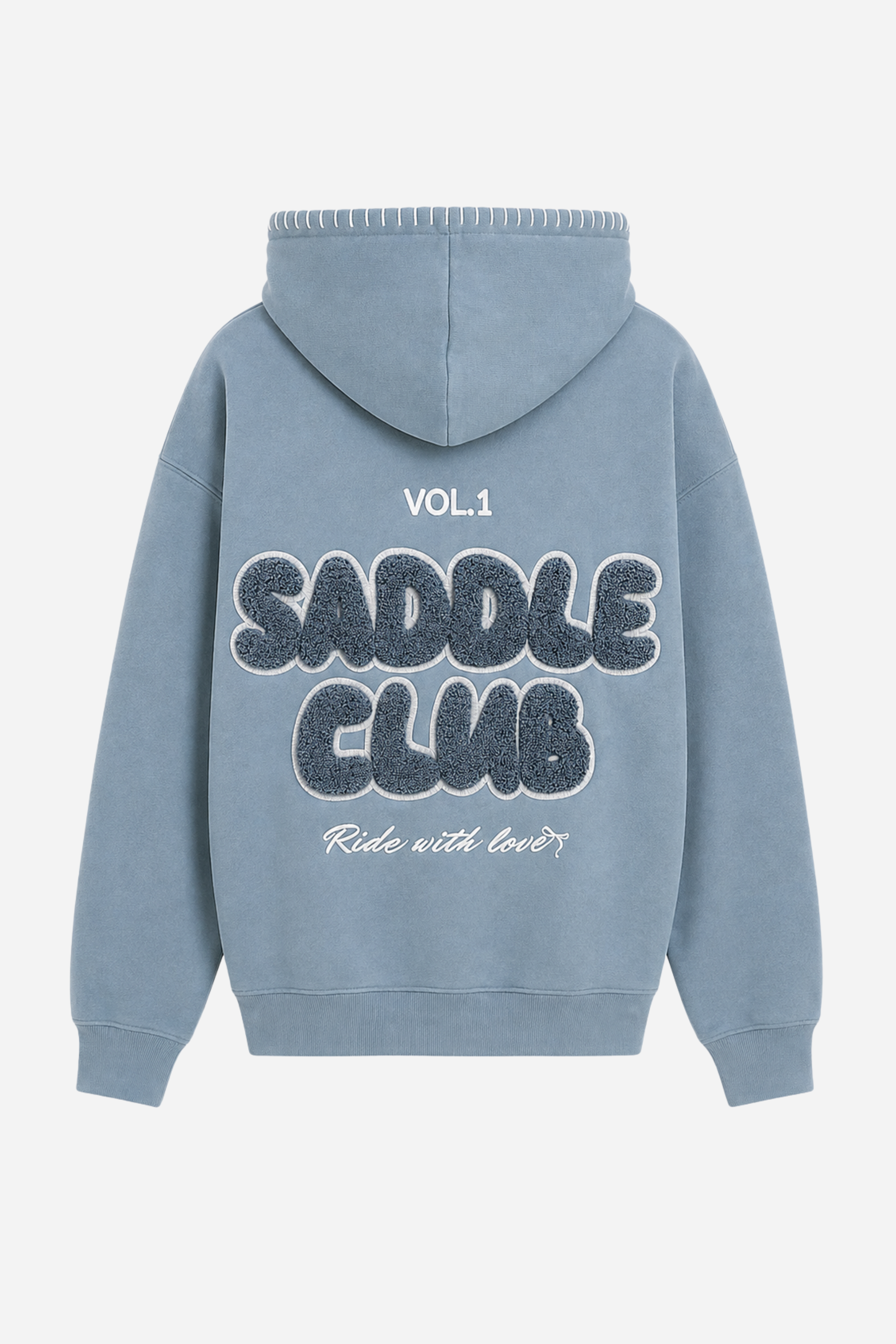 Saddle Club Hoodie - Carolina Blue
