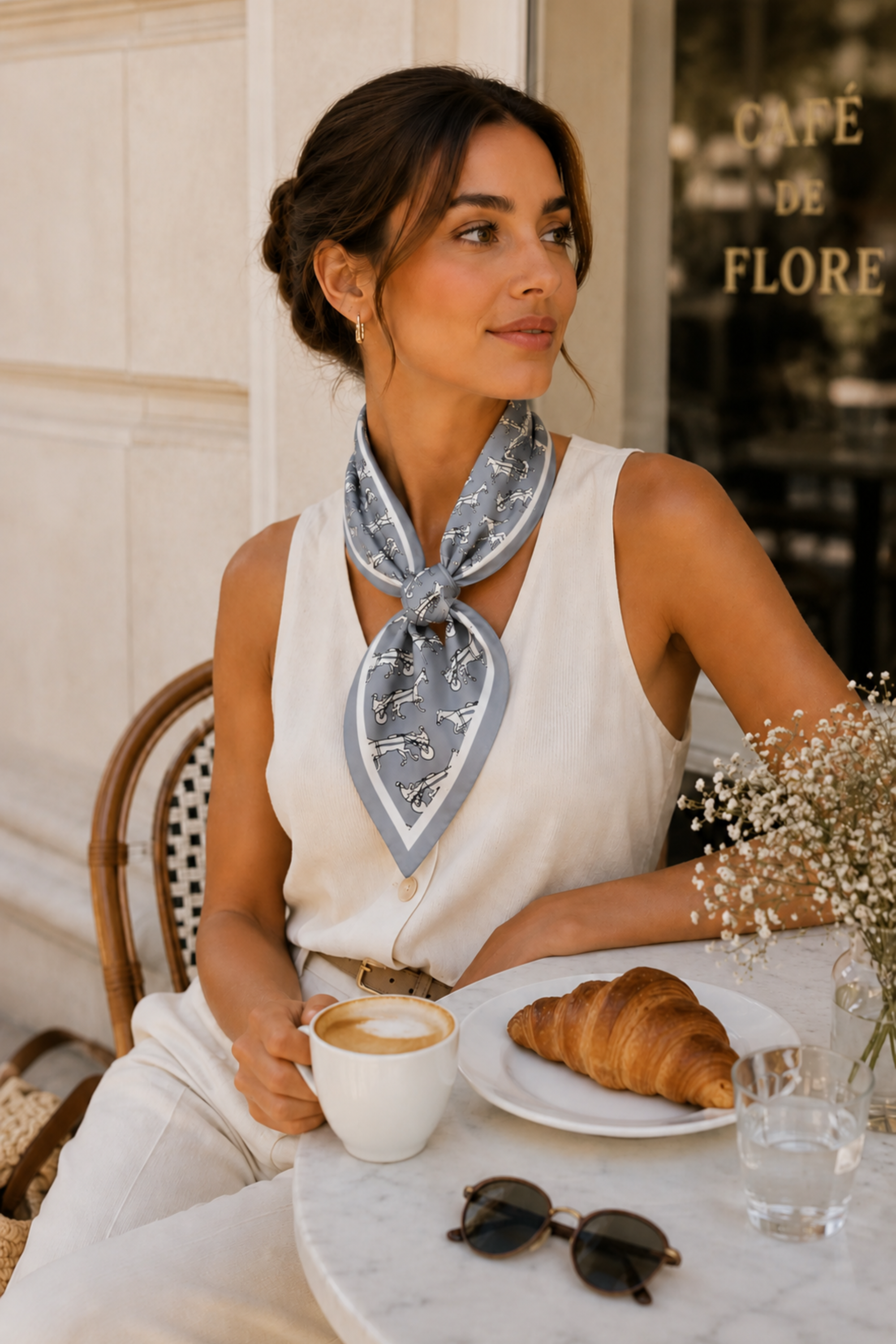 Shelbs Loop Scarf - Slate