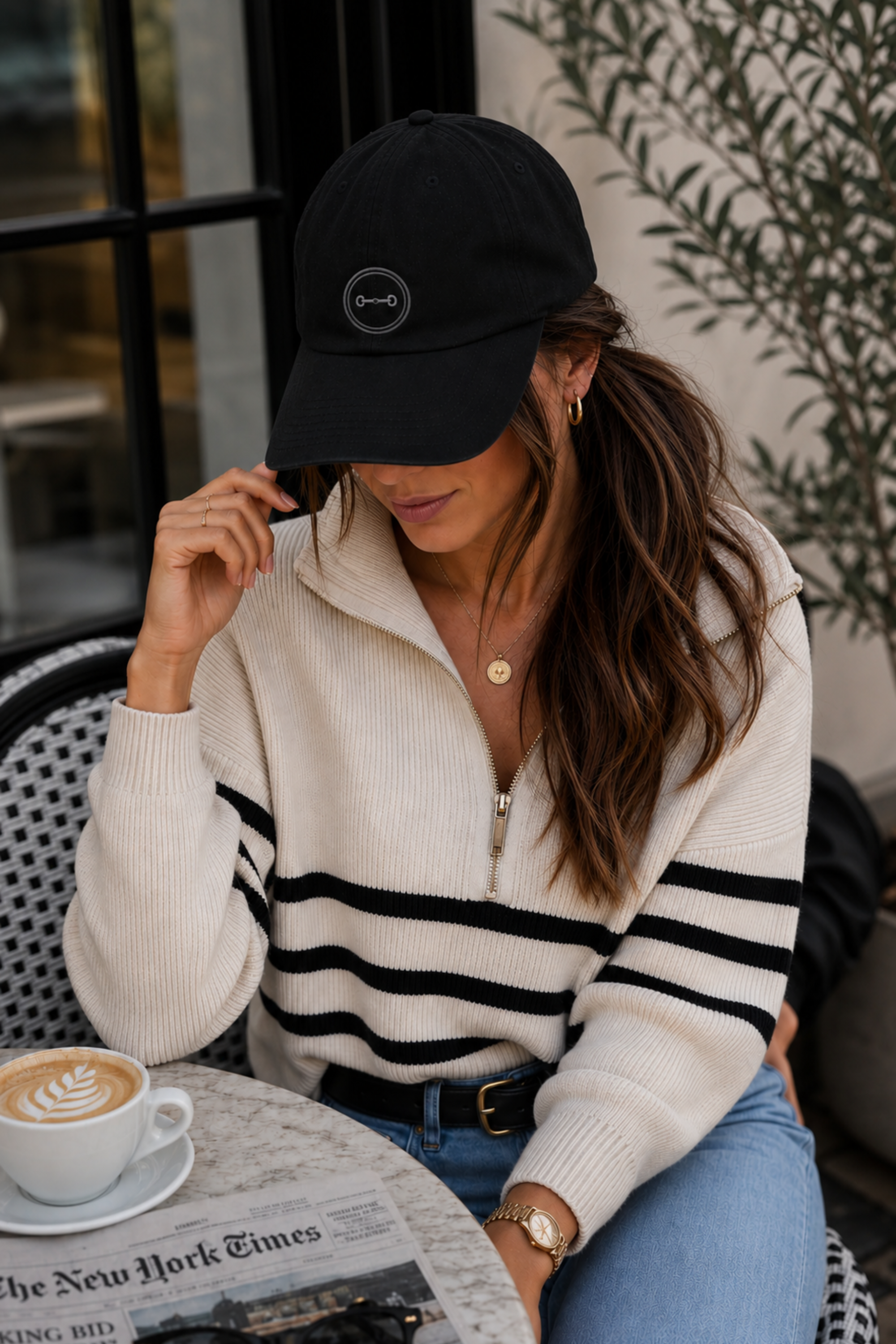 Signature Clean Up Cap - Black