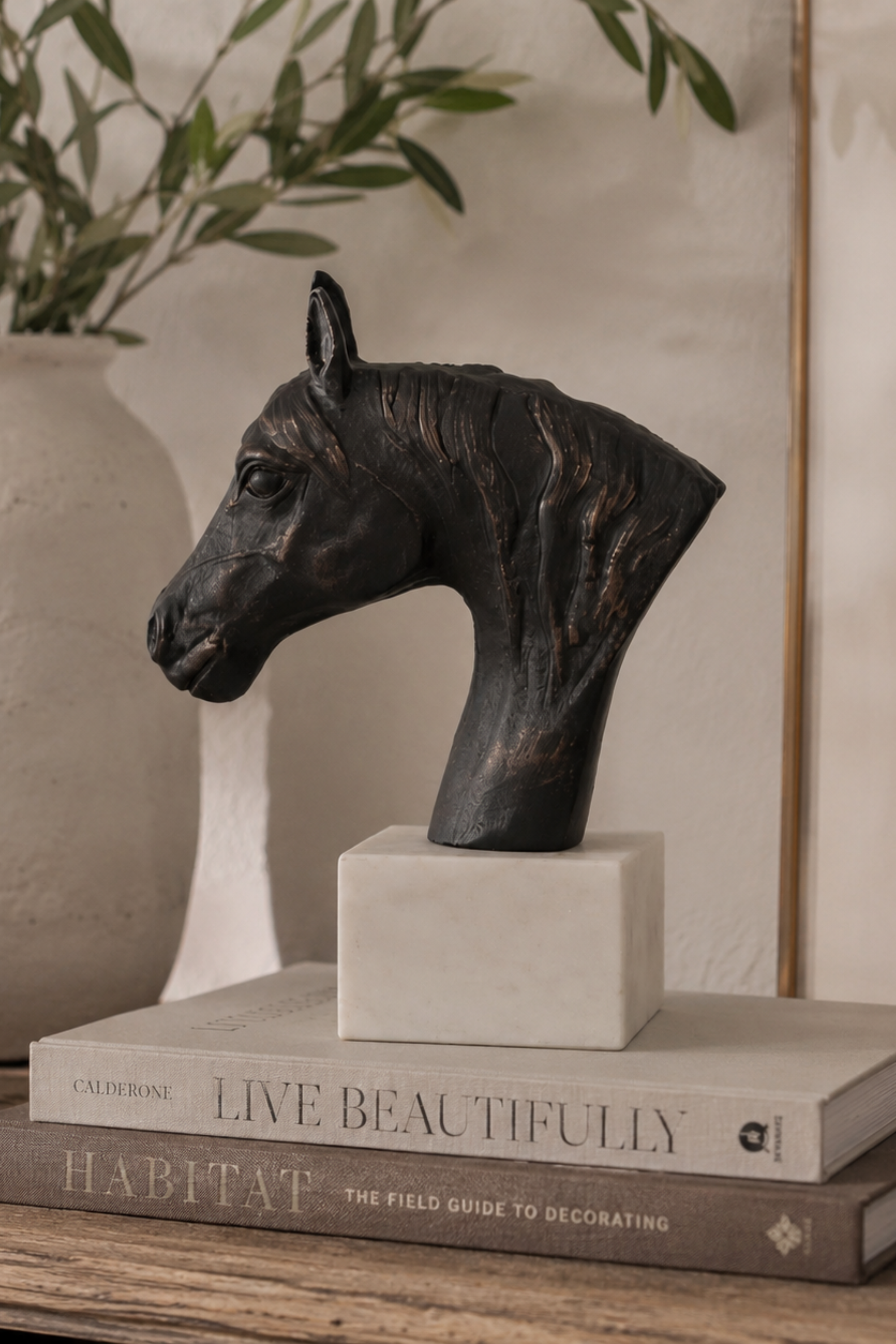 Solstice Horse Head Accent