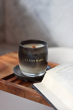 stable style stylish equestrian clean barn soy equestrian candle