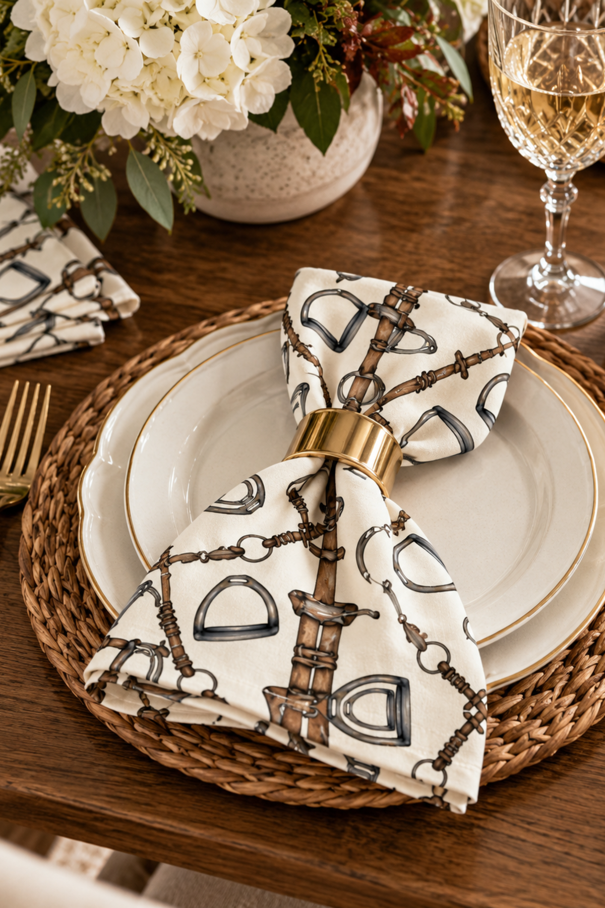 Heritage Tack Napkin Set