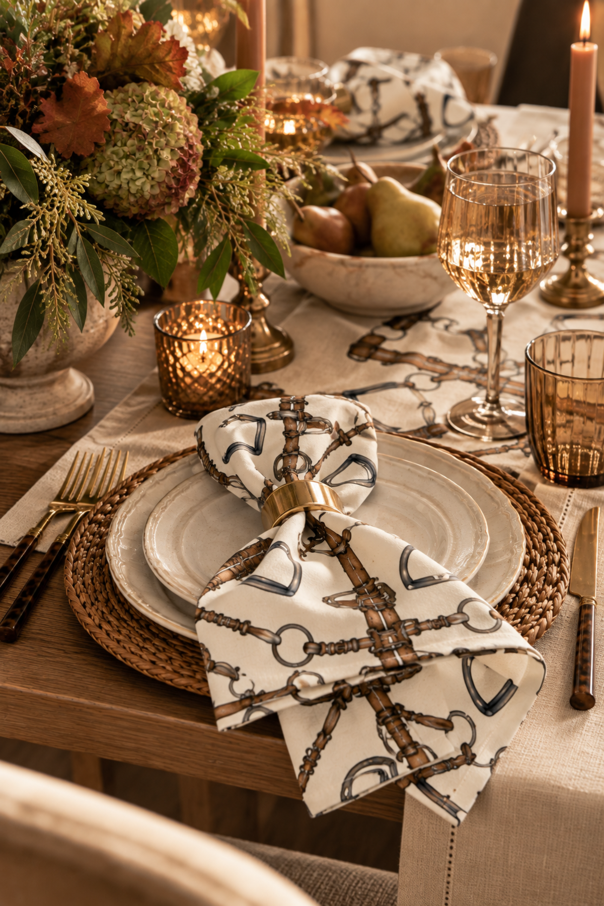 Heritage Tack Napkin Set