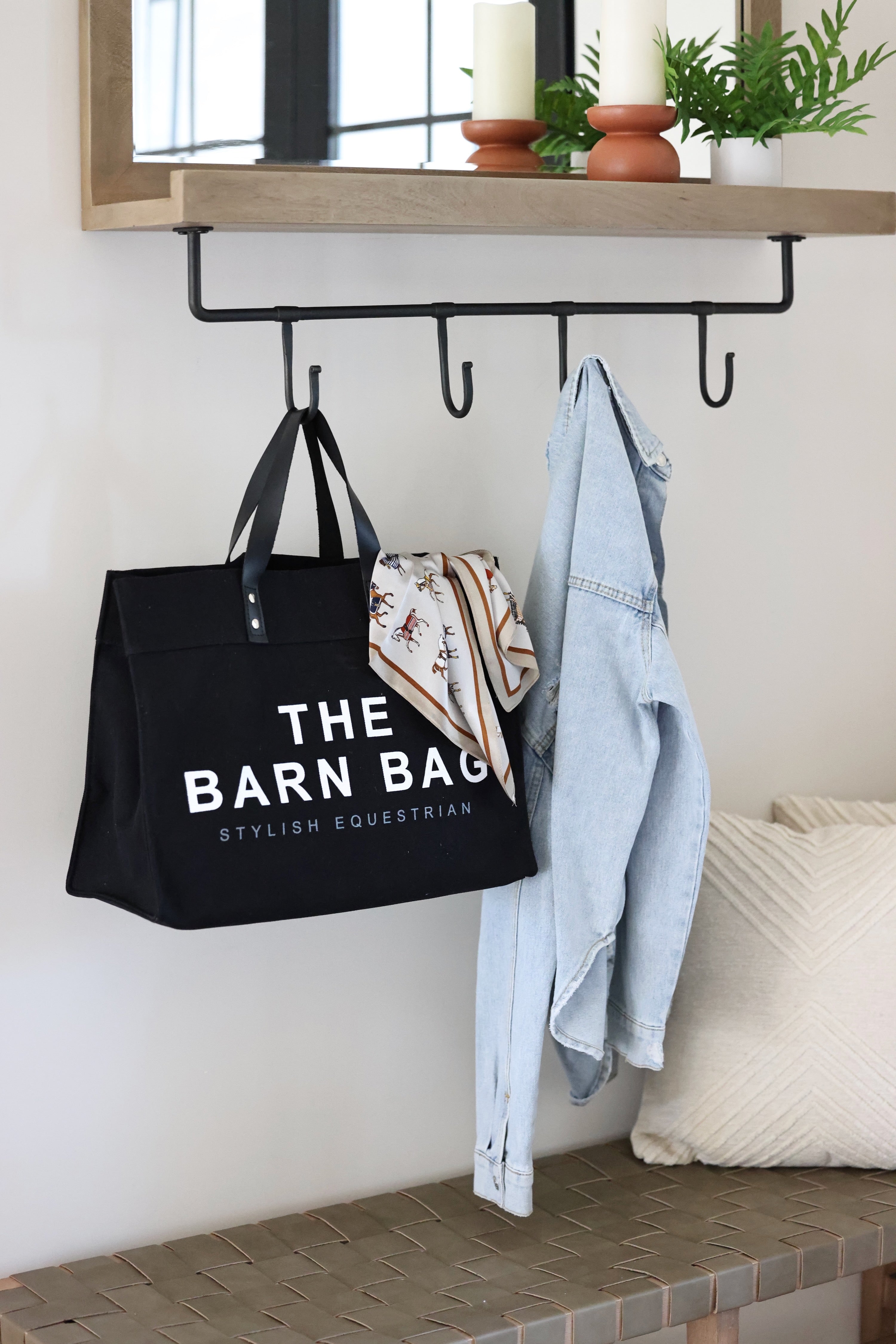 I'd Rather Be at the Barn, Shopping Tote, Weekender Bag for the Farm Girl,  Horse Girl, Cowgirl, Anyone Who Would Rather Be in Boots - Etsy