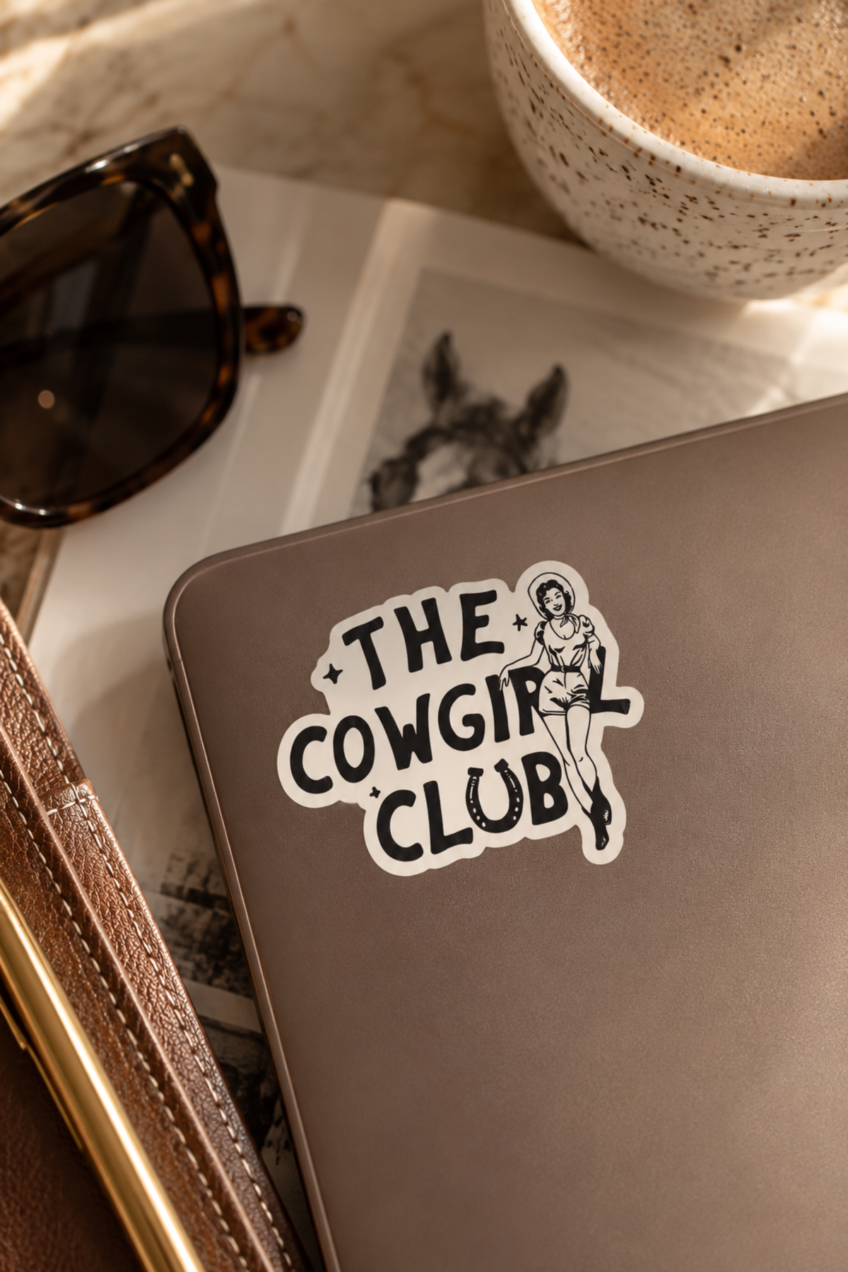 The Cowgirl Club Sticker