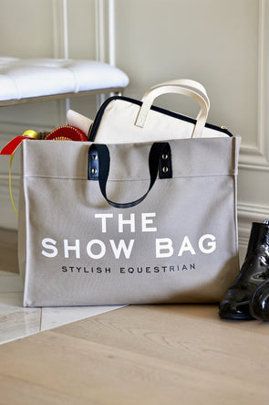 dew drop stylish equestrian the show bag canvas tote