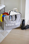 dew drop stylish equestrian the show bag canvas tote
