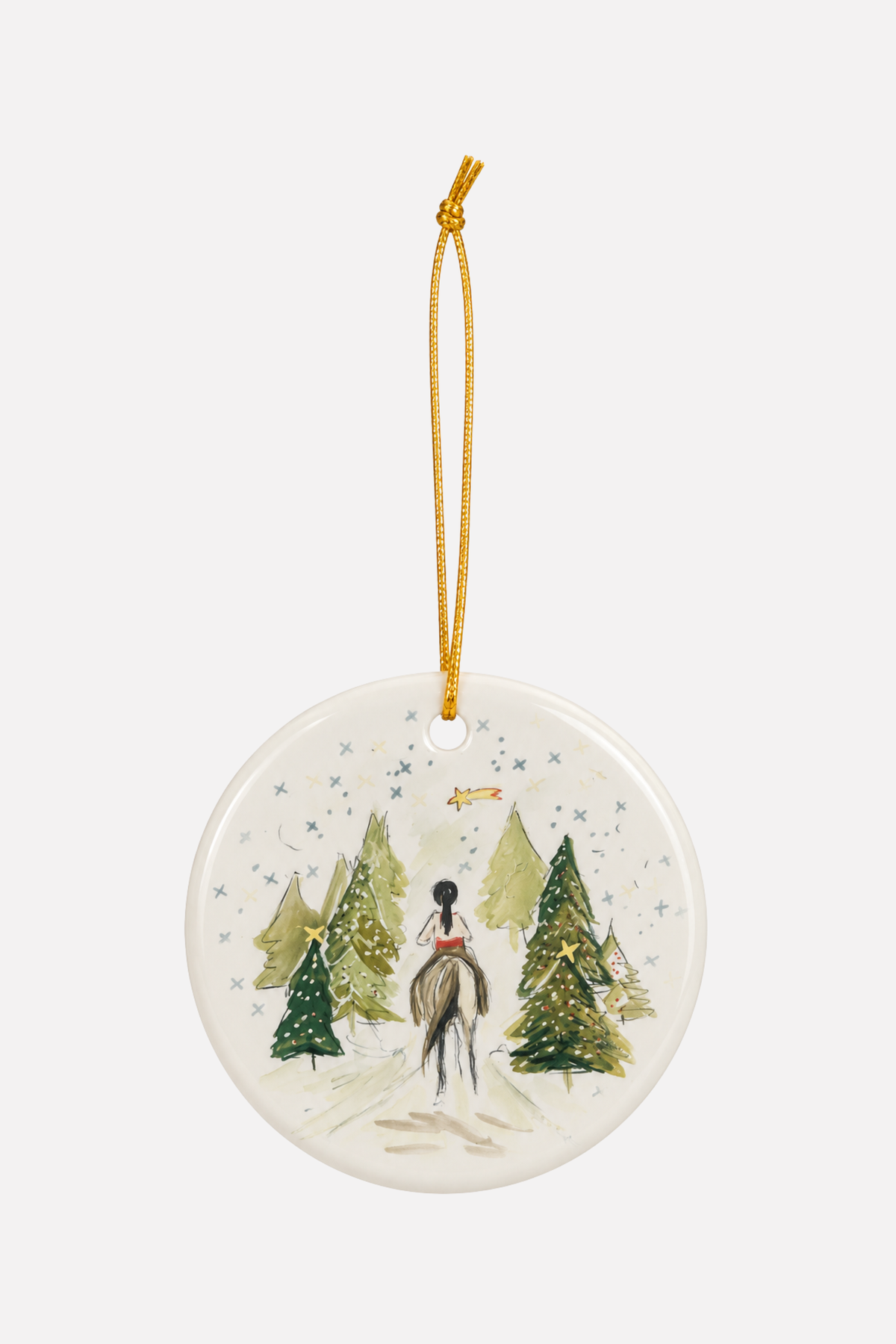 Through The Pines Ornament