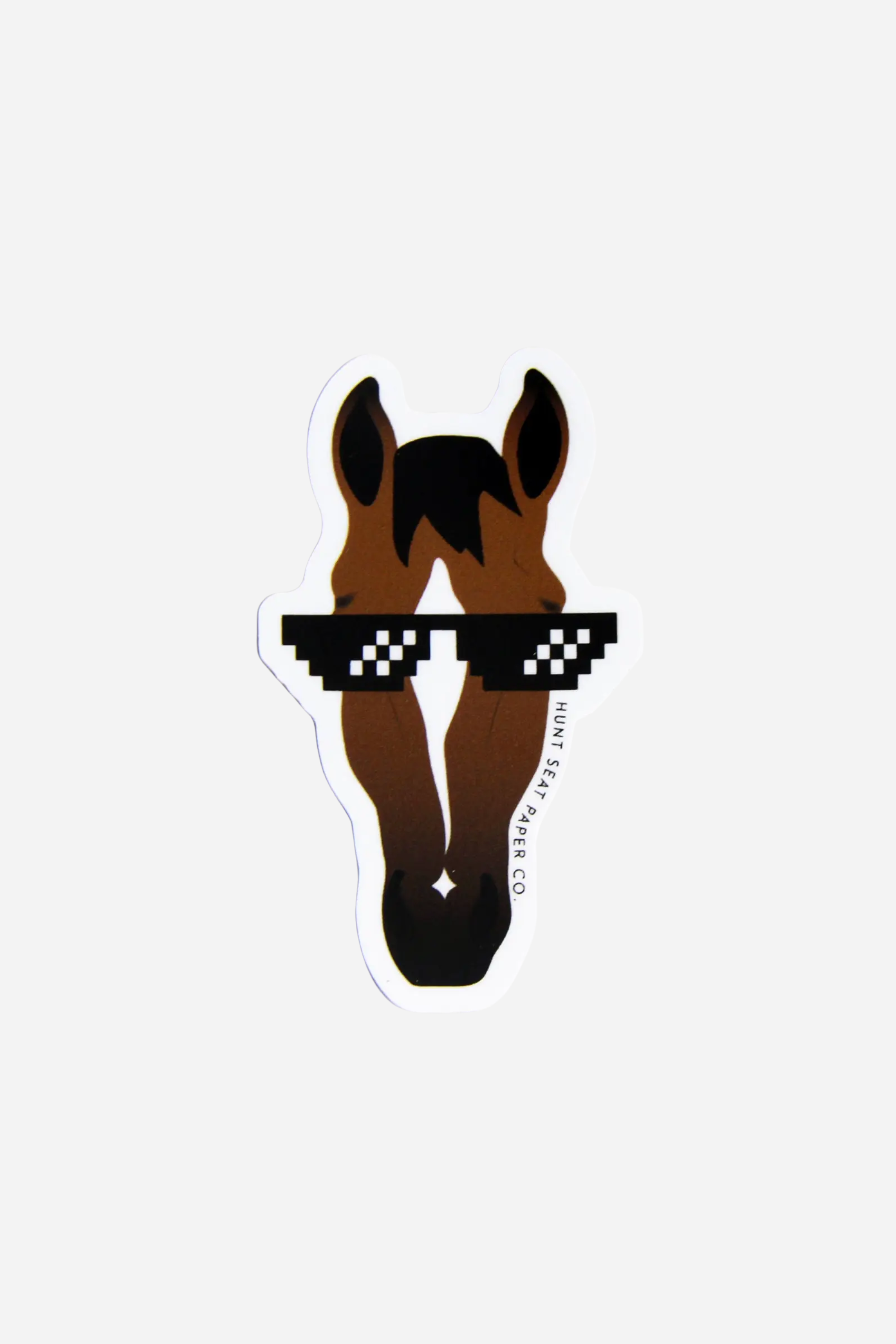 Equestrian sticker, horse sticker, equine sticker, Horse gift, equestrian gift, equine gift, equestrian gift ideas for horse lovers, gift ideas for tack shops, hunter jumper gift, dressage gift, water bottle sticker, laptop sticker, phone sticker, bumper sticker.