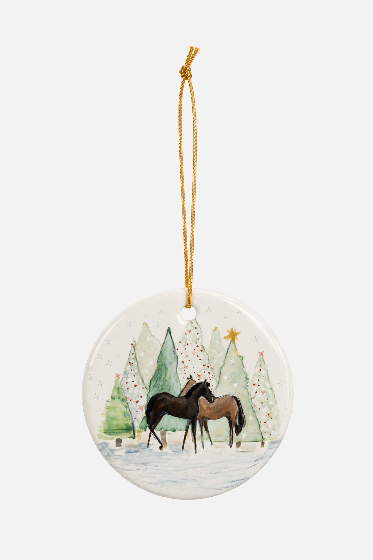 Under The Evergreens Ornament