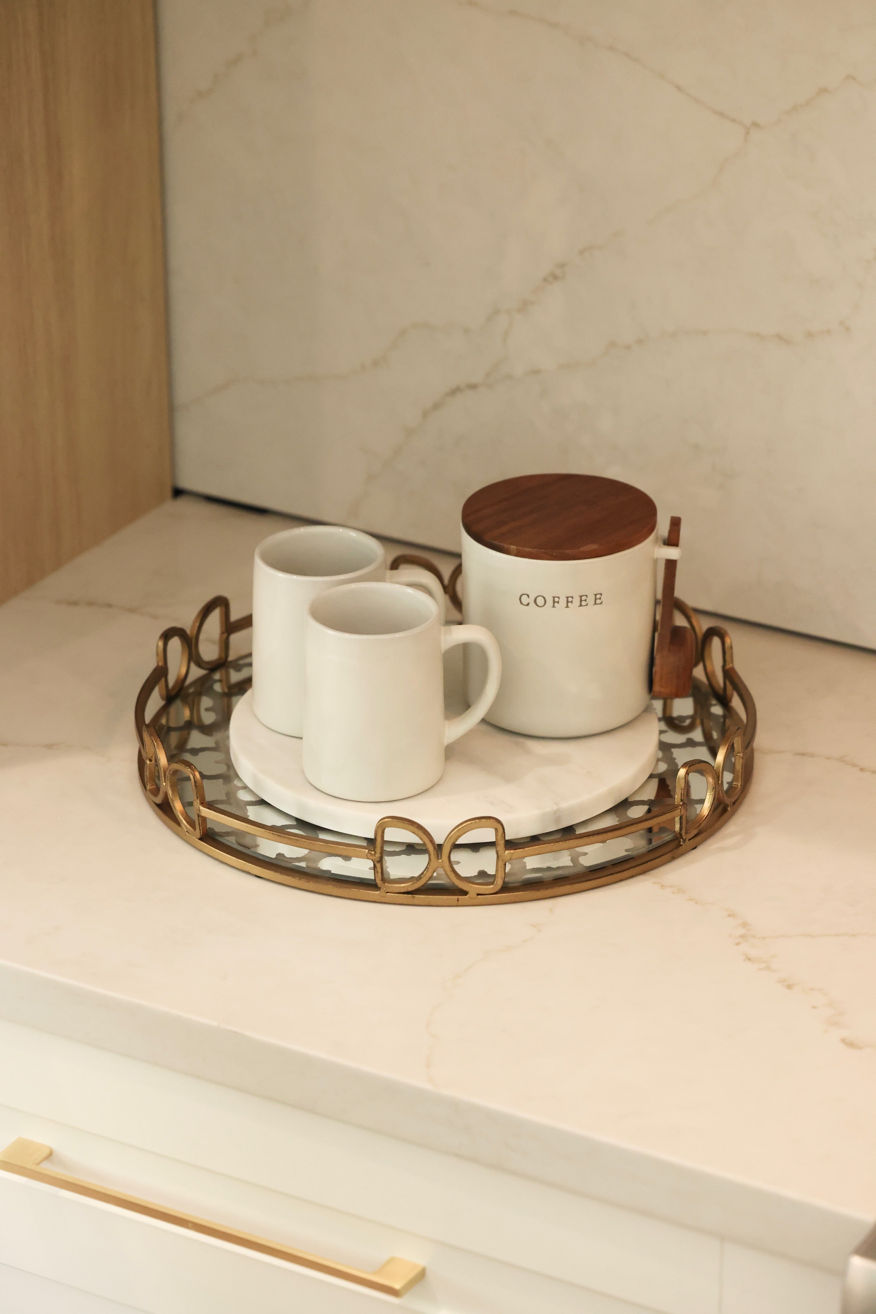 a&b home stylish equestrian valentina d-ring horse bit mirrored tray