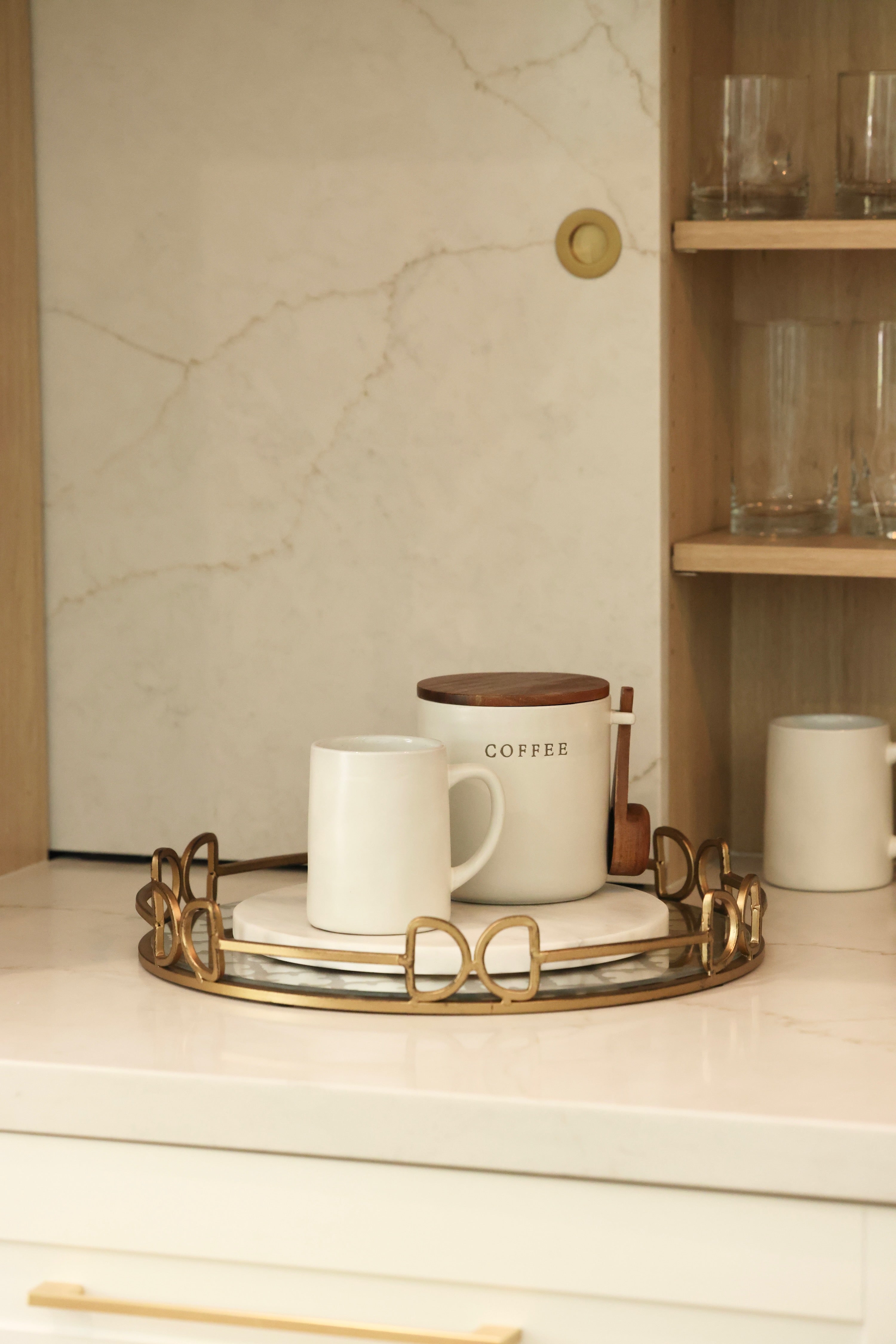 a&b home stylish equestrian valentina d-ring horse bit mirrored tray