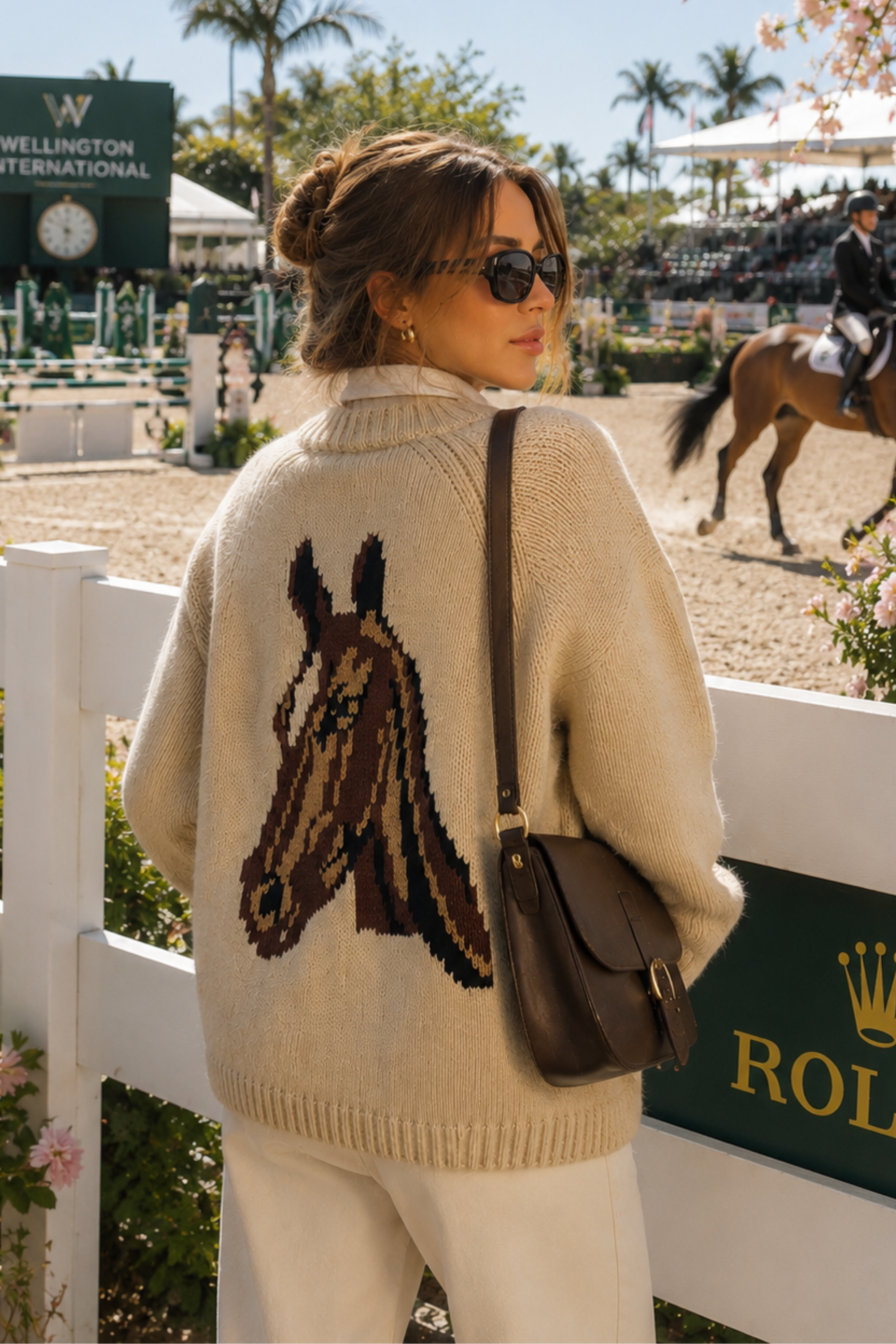 Varsity Equine Club Cardigan