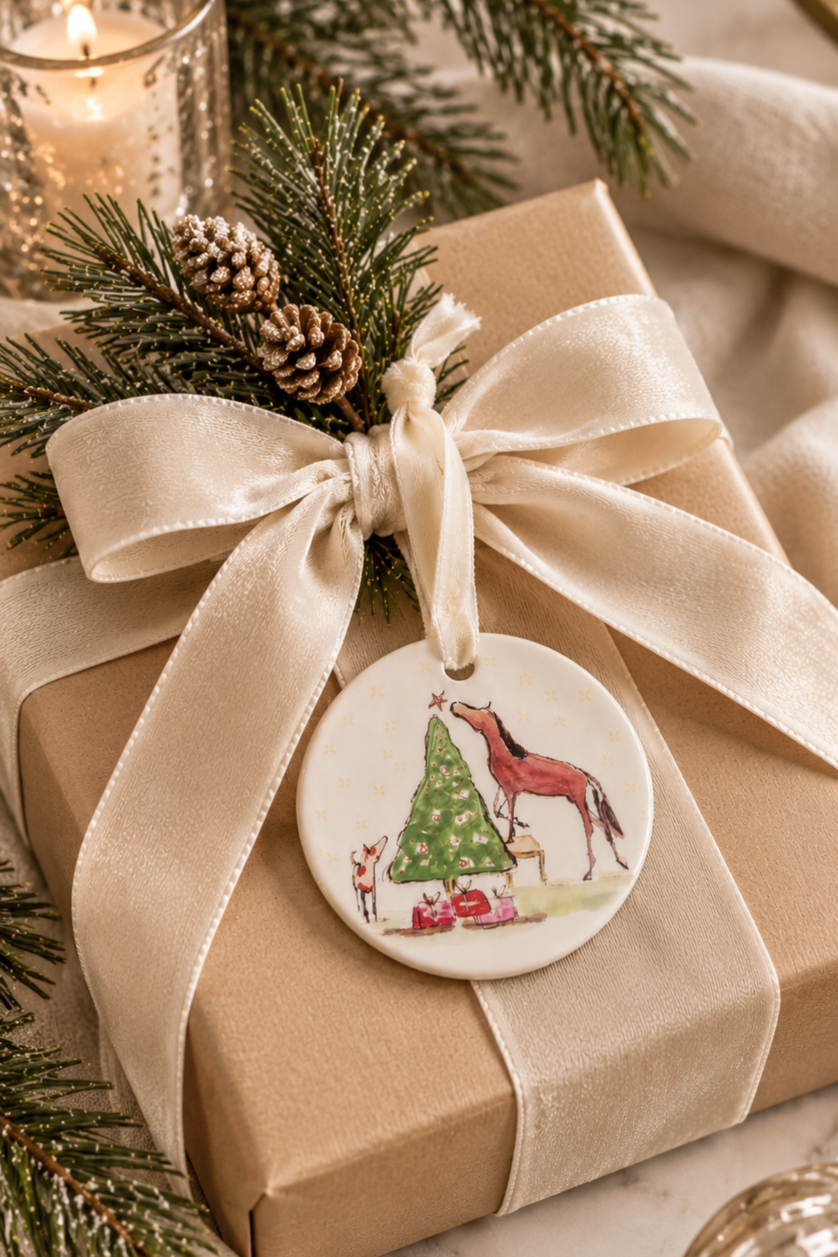 Very Merry Mare Ornament