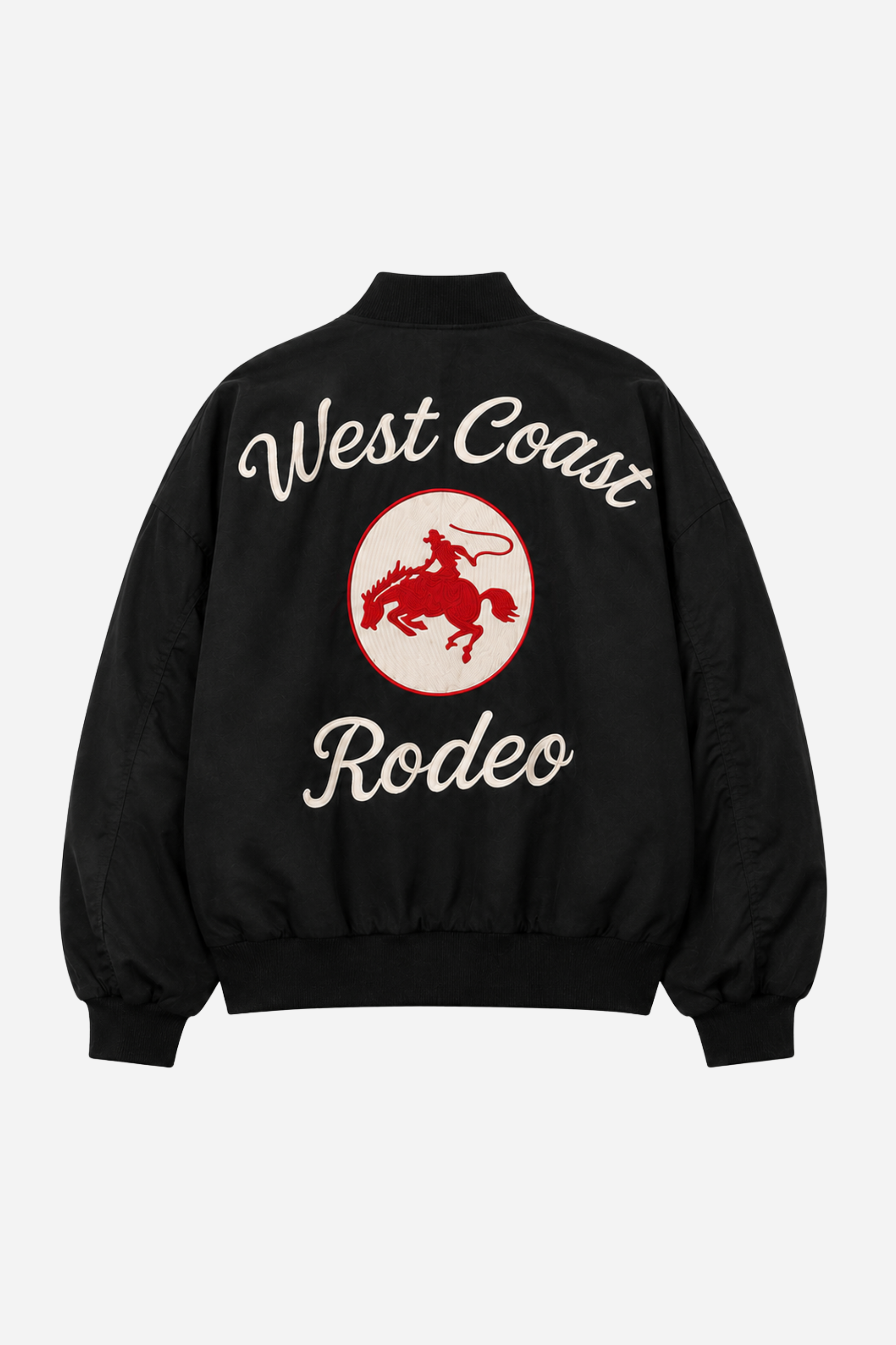West Coast Rodeo Bomber Jacket - Black