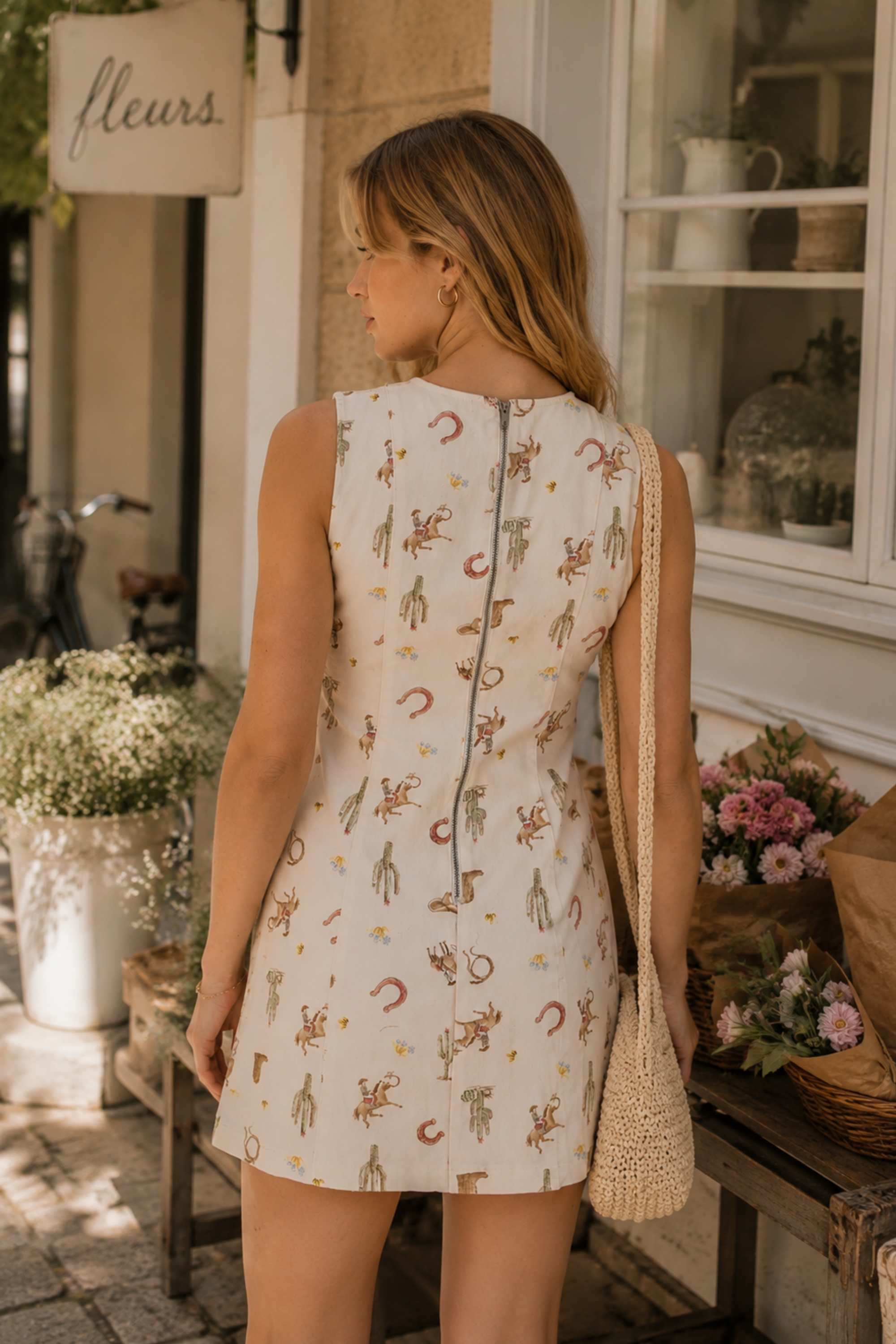 Wren Western Mini Dress