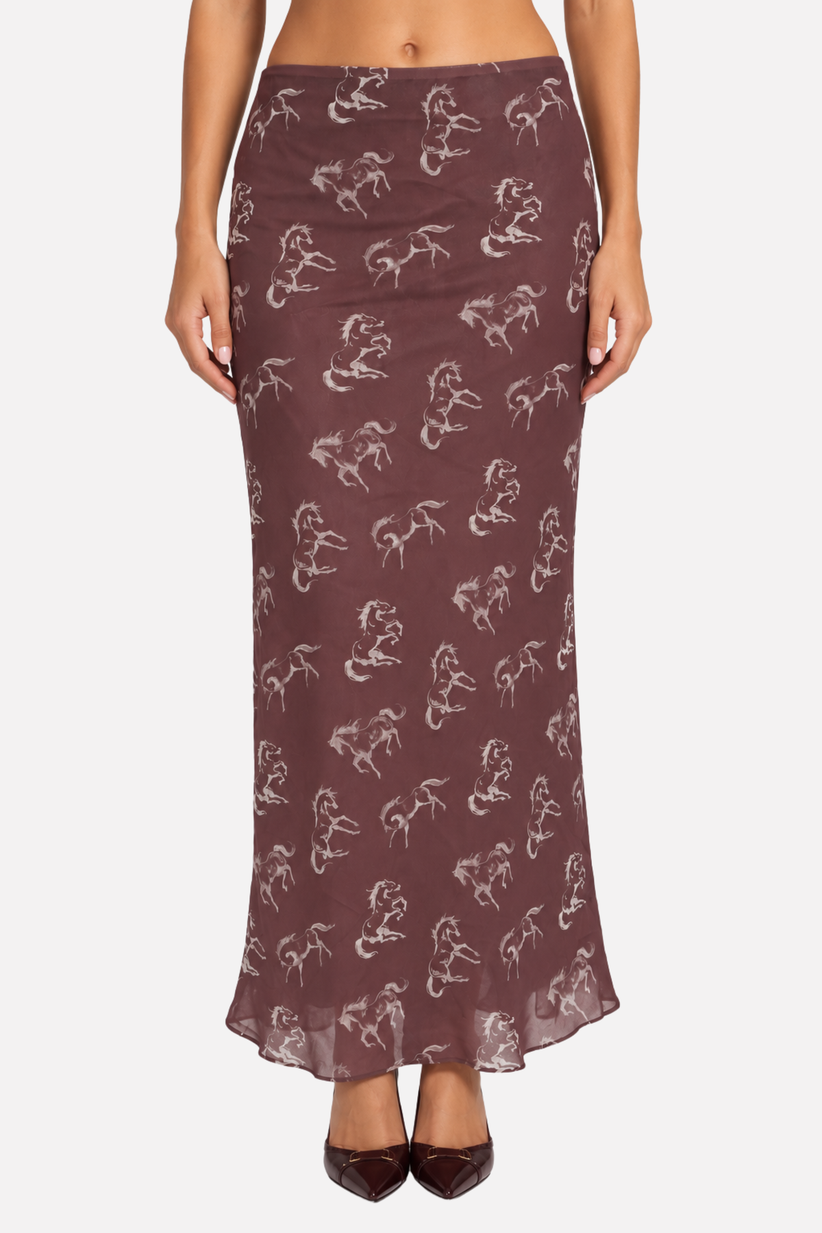 Wild At Heart Midi Skirt