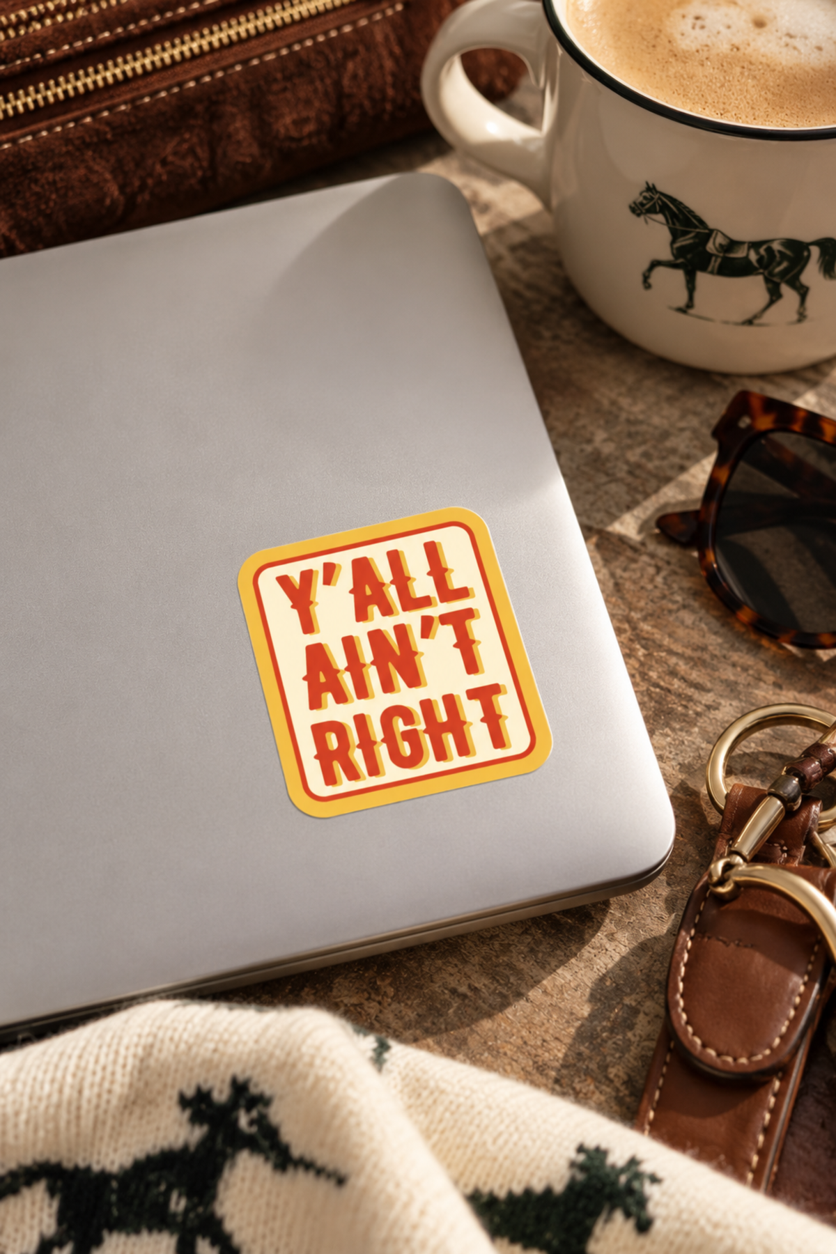 Y'all Ain't Right Sticker