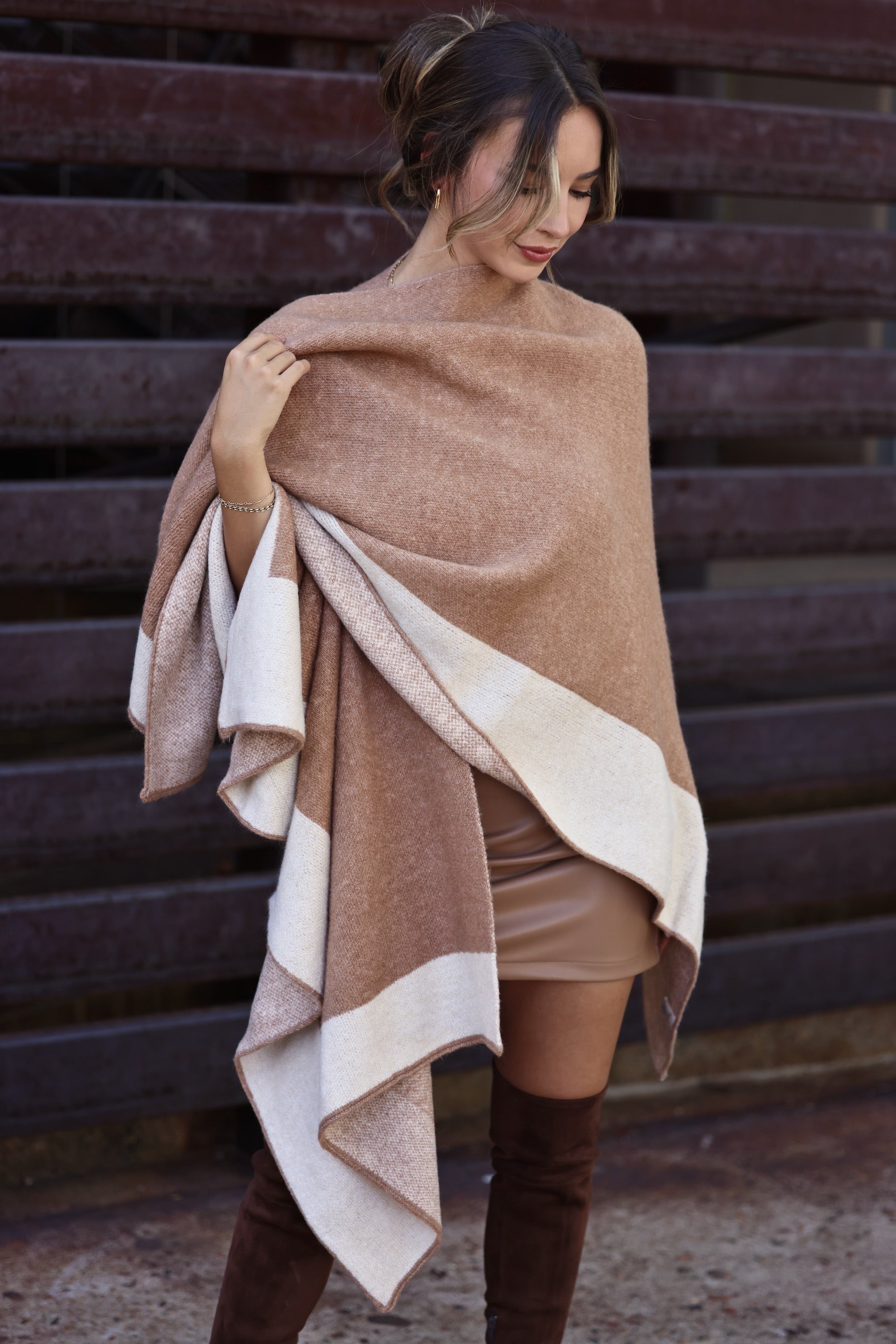 lovestitch stylish equestrian aimee poncho