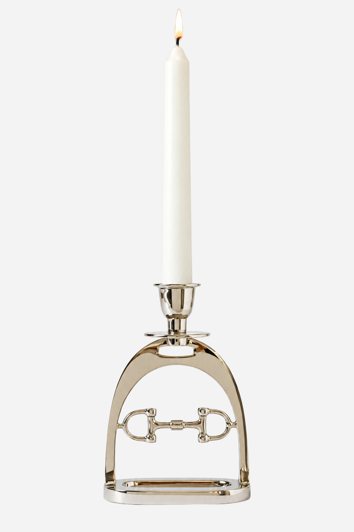 Alexander Bit Candle Holder - Silver