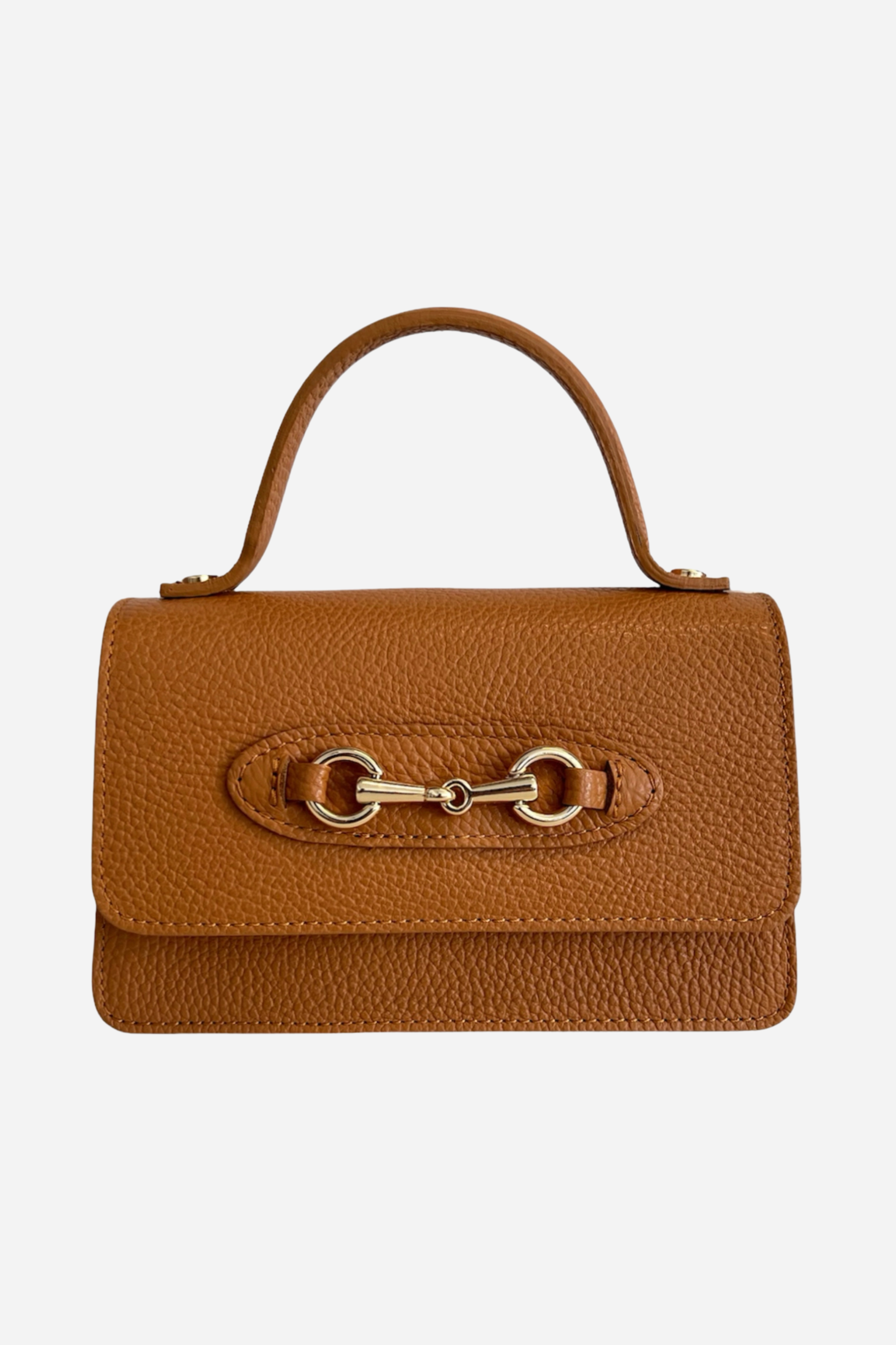 Ava Leather Bag - Camel