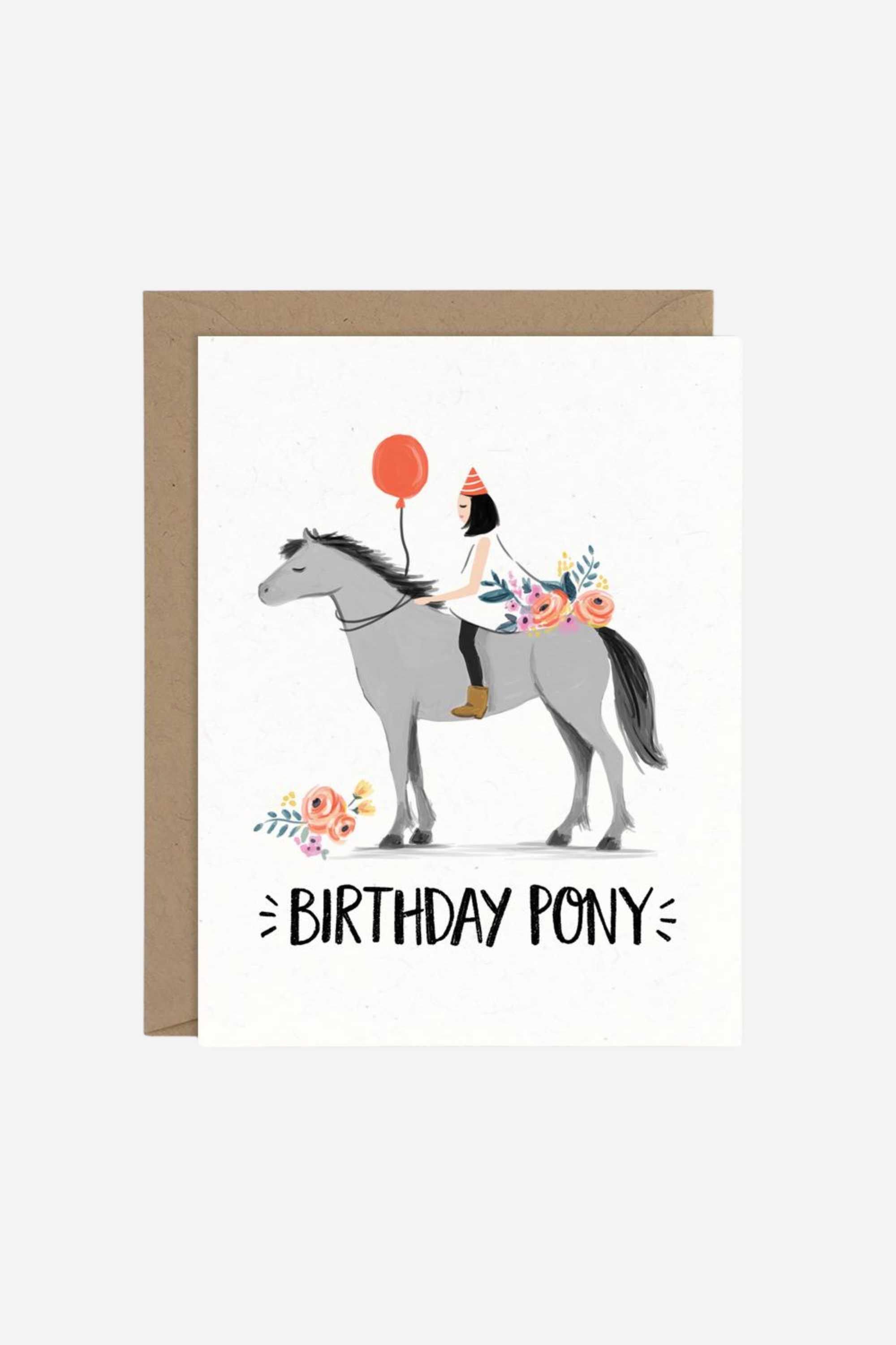 Birthday Pony Card