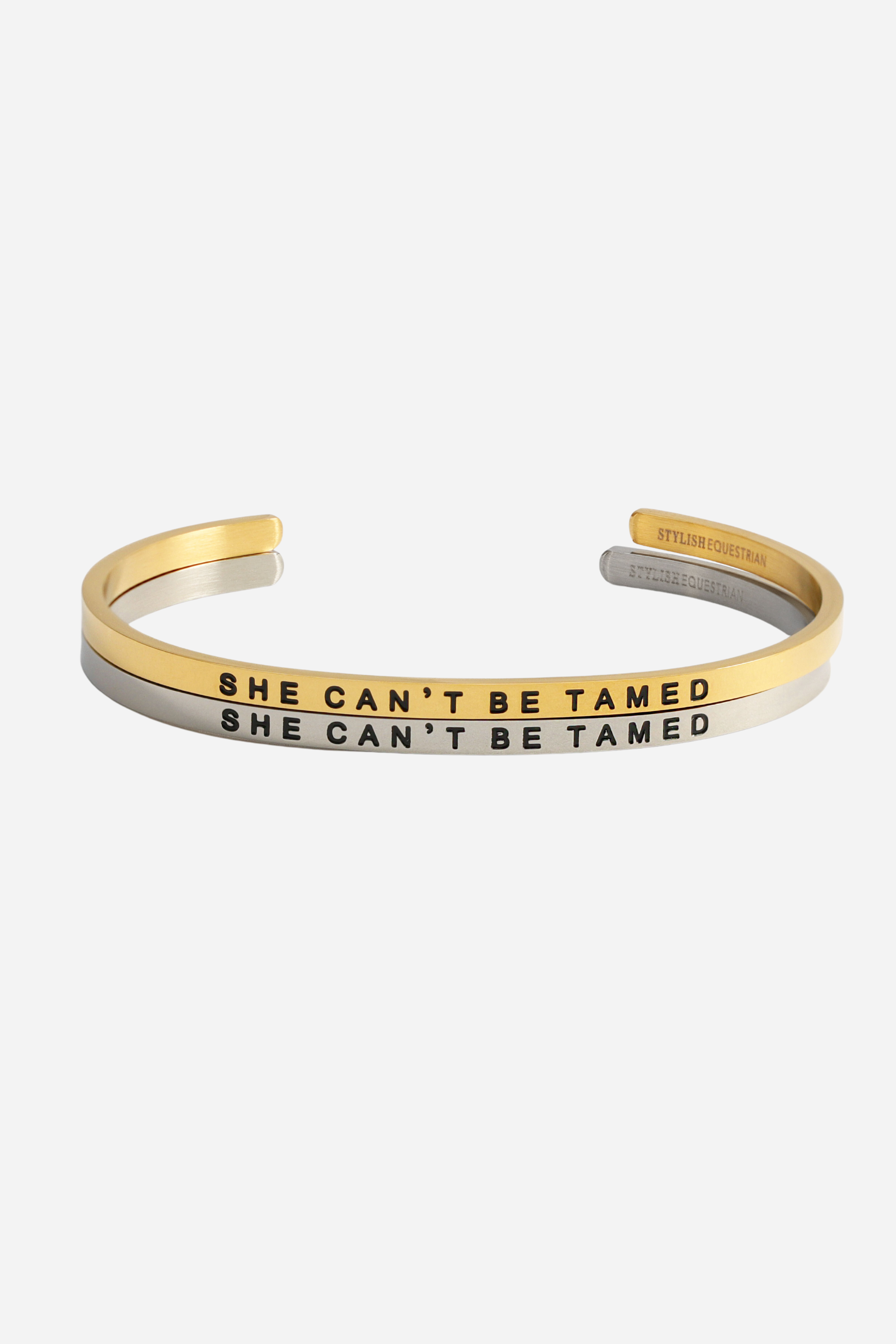 Hih Jewelry Stylish Equestrian She Can't Be Tamed Bangle