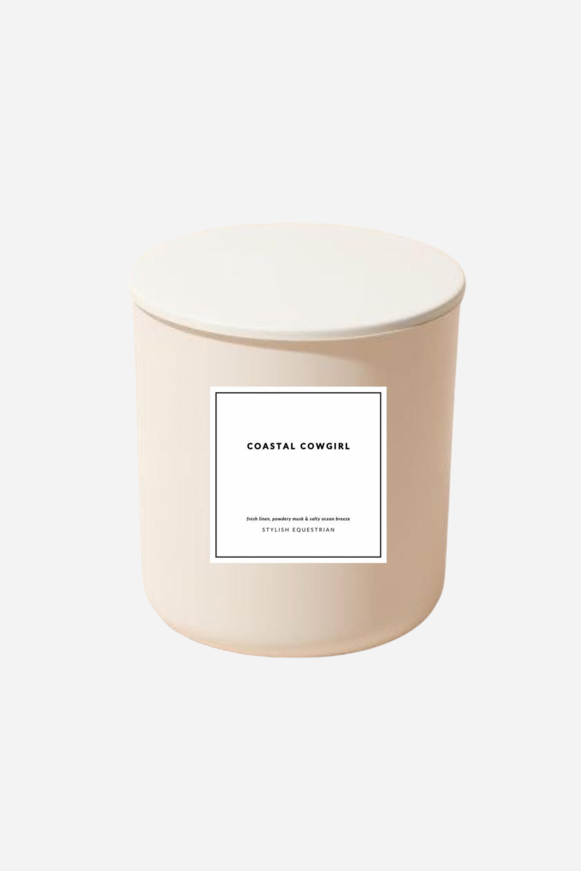 mad candle company stylish equestrian signature candle coastal cowgirl