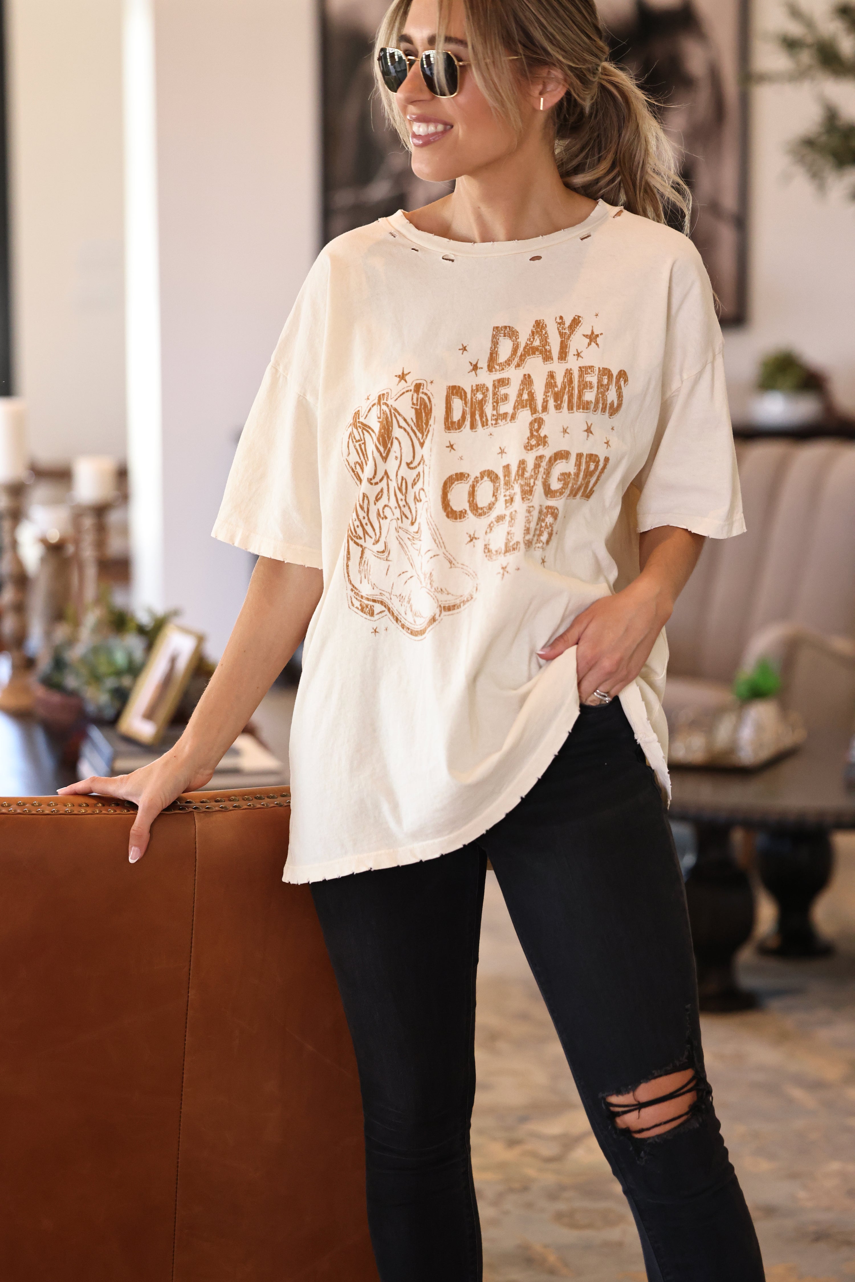 promesa stylish equestrian day dreamers tee