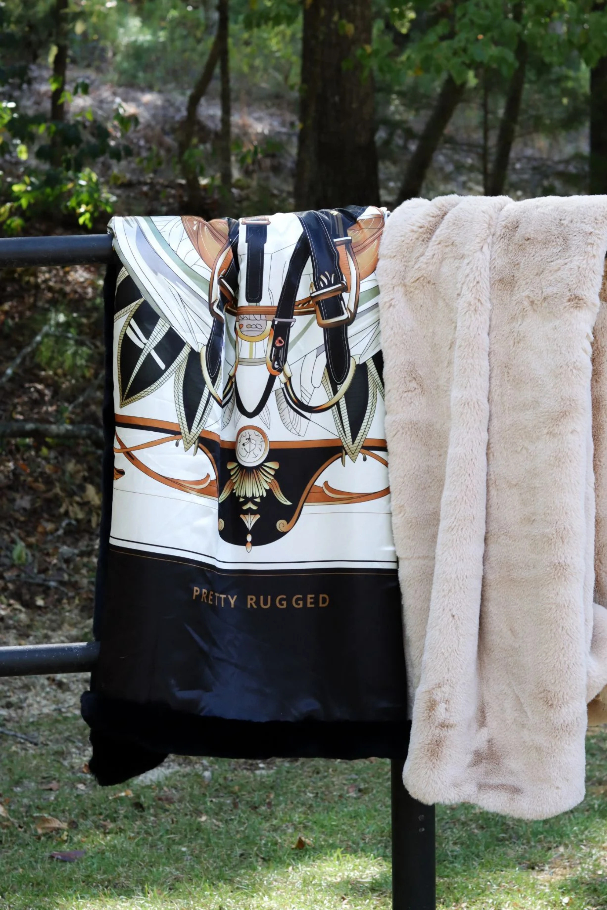 pretty rugged stylish equestrian emma luxe equestrian throw 