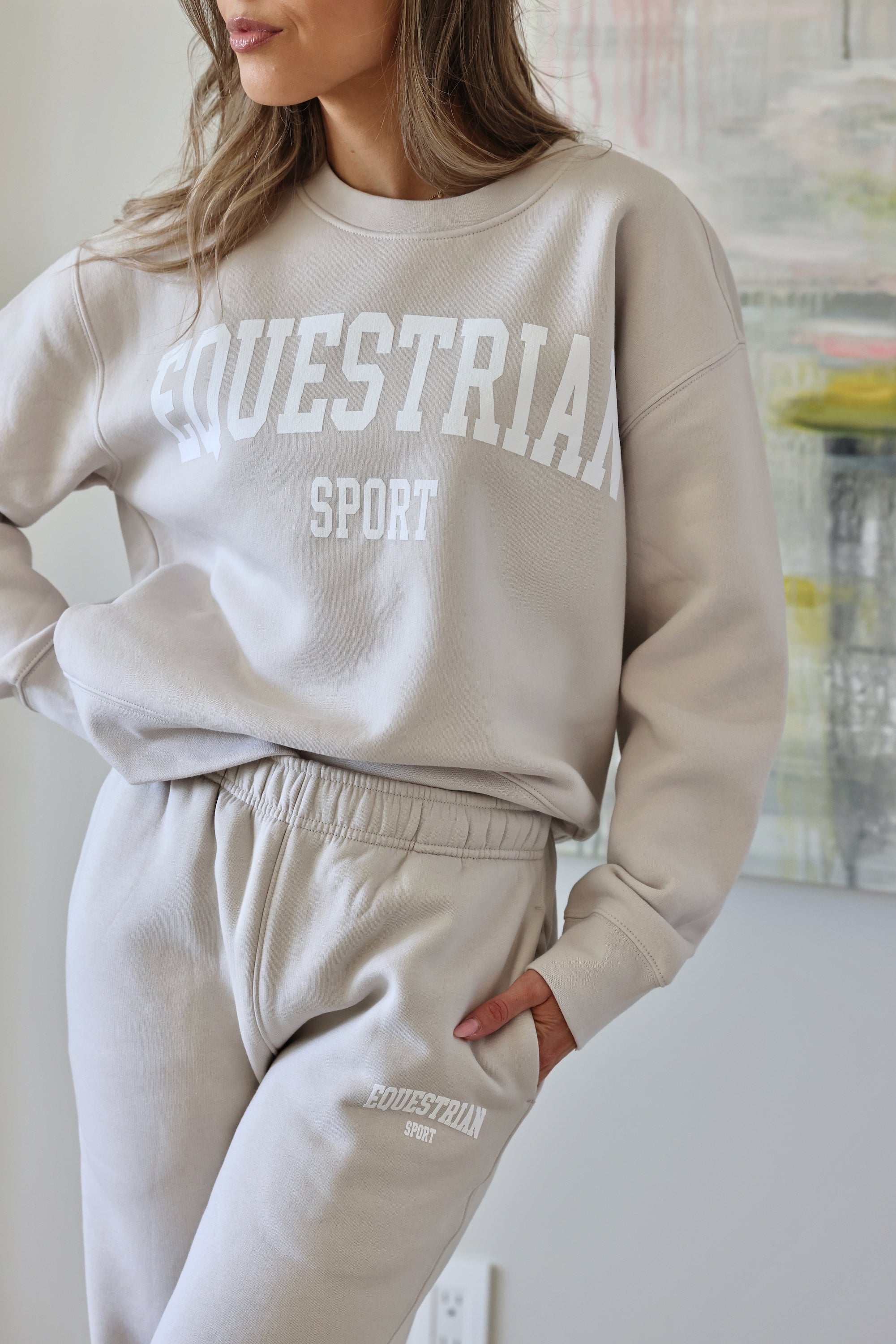 as colour stylish equestrian equestrian sport sweatshirt