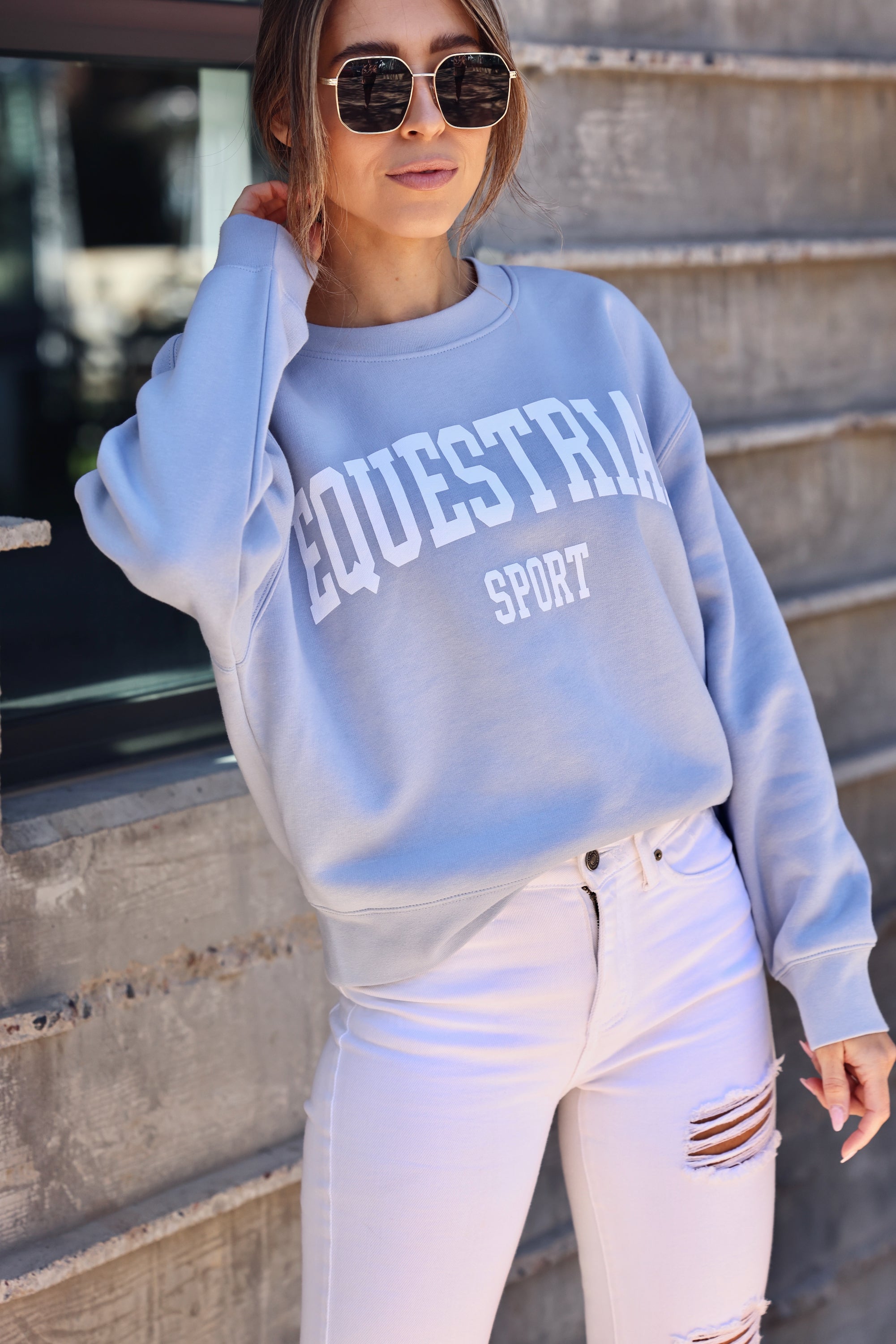 as colour stylish equestrian equestrian sport sweatshirt