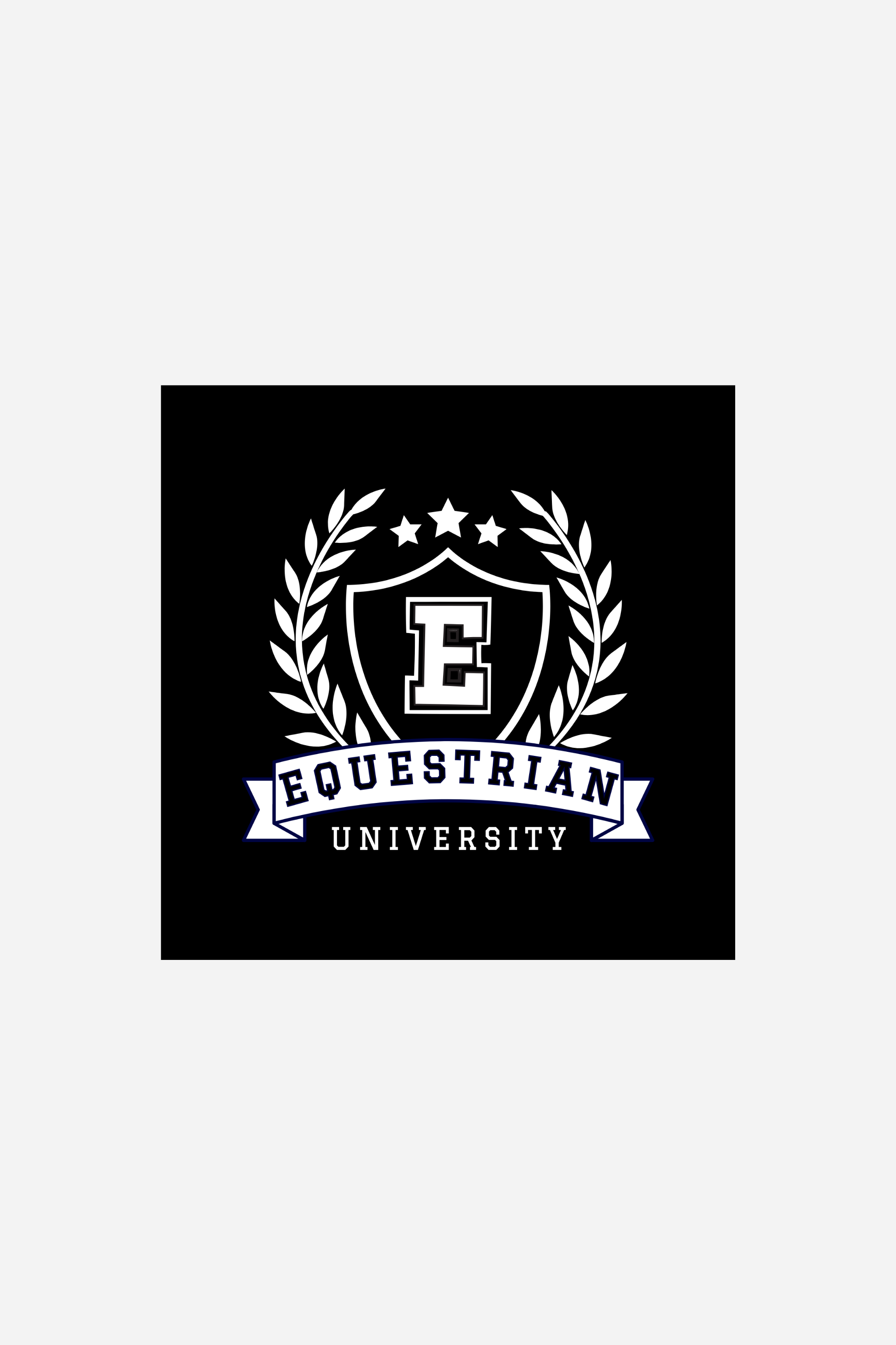 Equestrian University Sticker