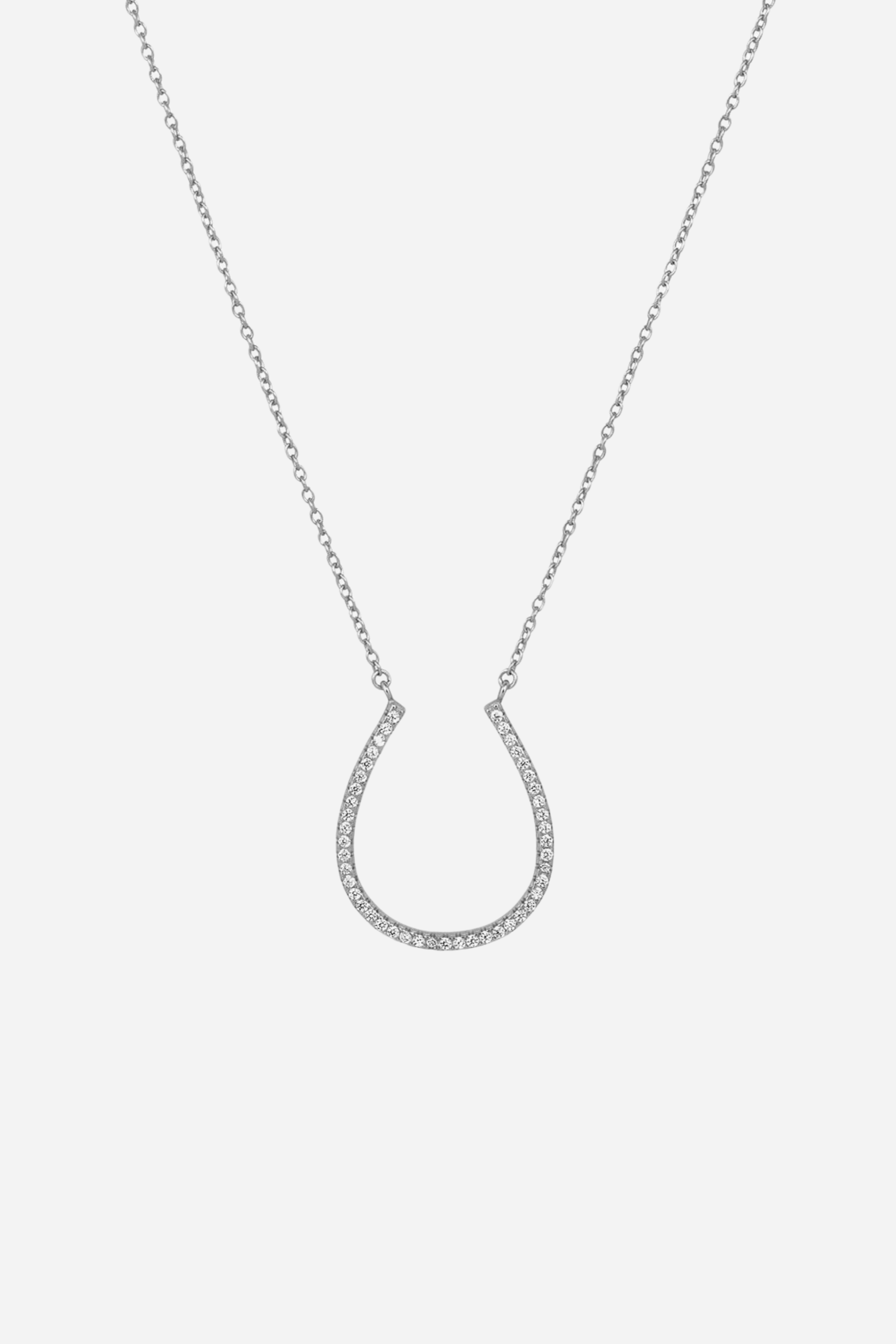 sahira jewelry design stylish equestrian hadley horseshoe necklace