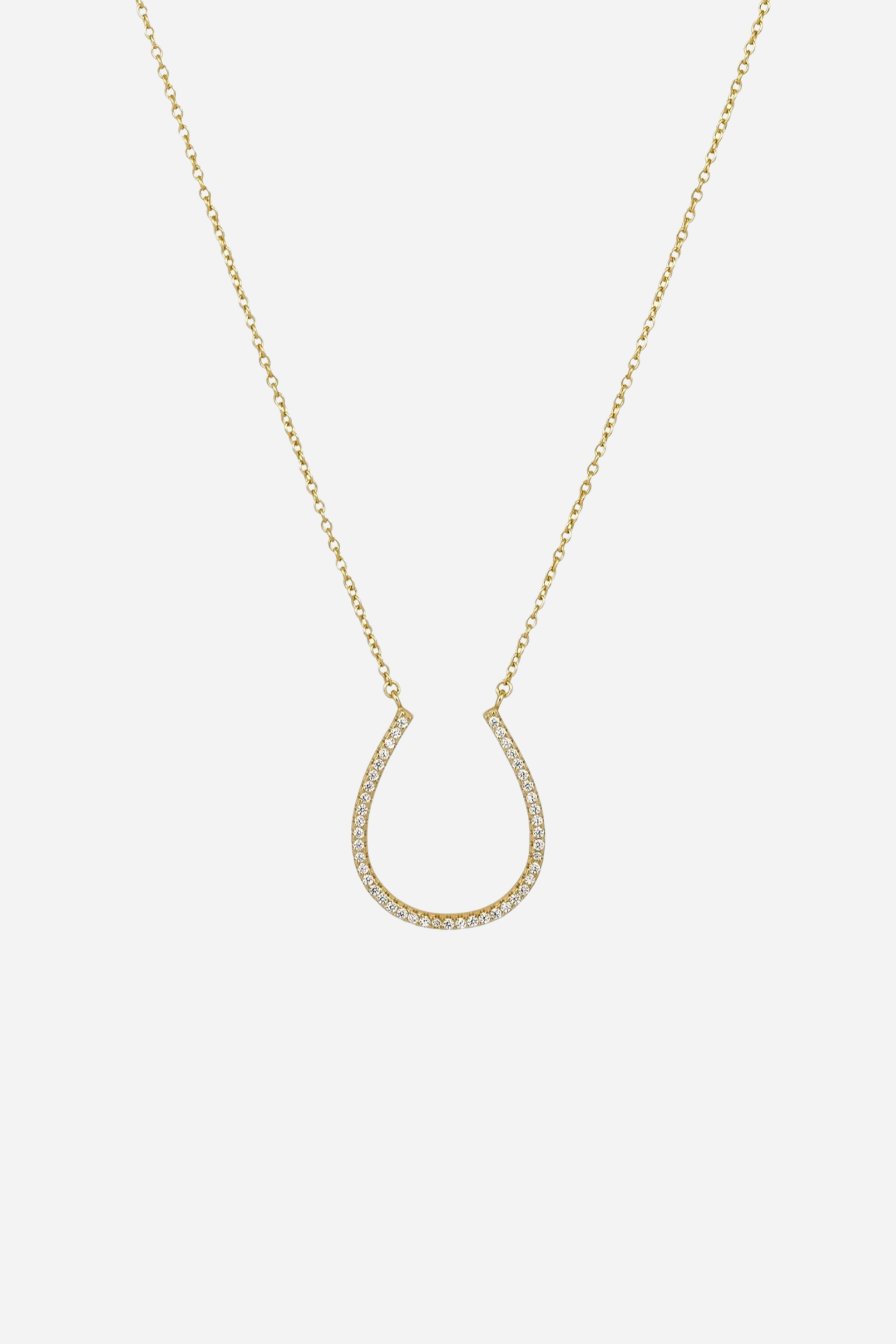 sahira jewelry design stylish equestrian hadley horseshoe necklace