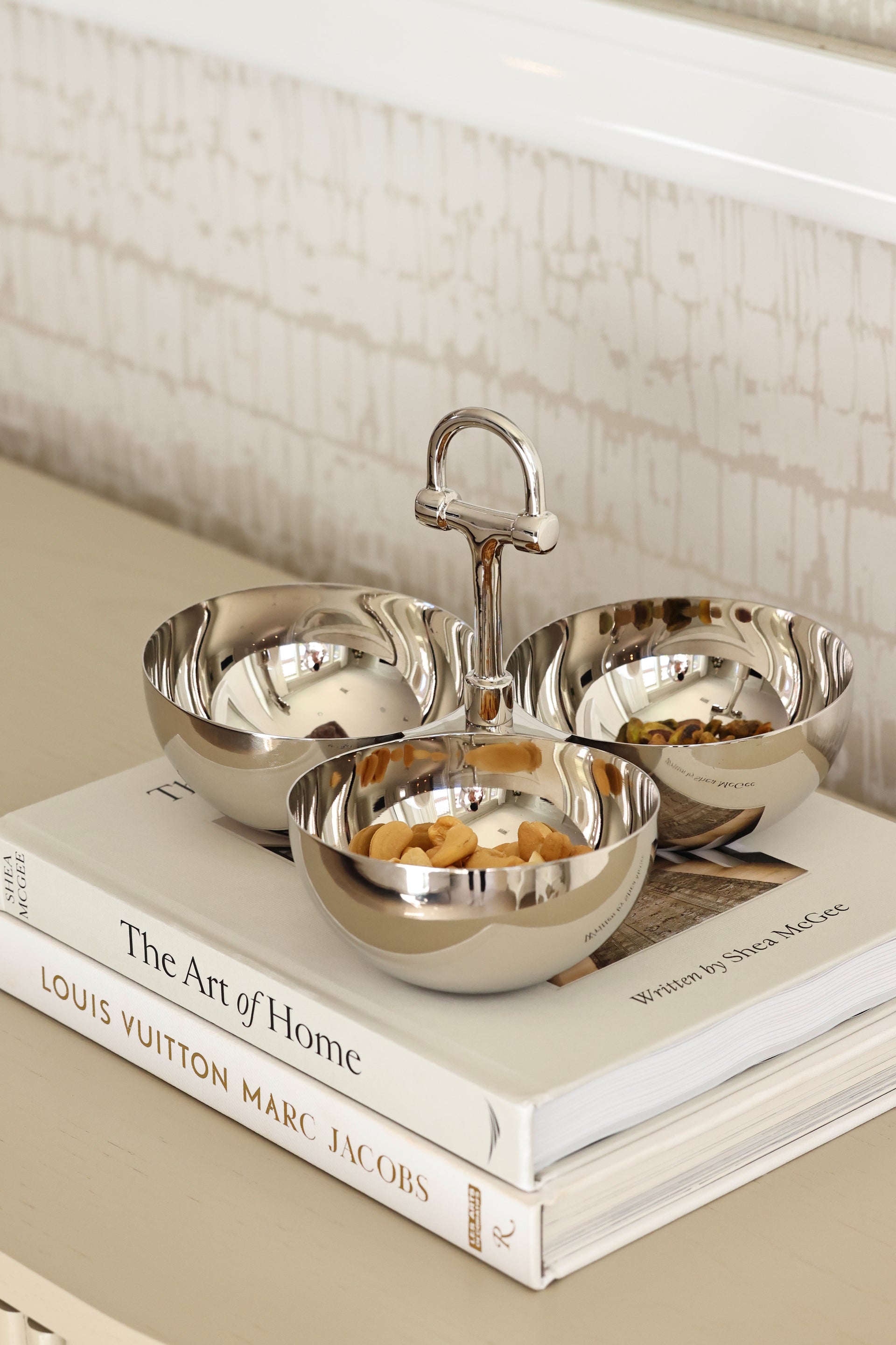 Harlowe Nut Bowl - Silver