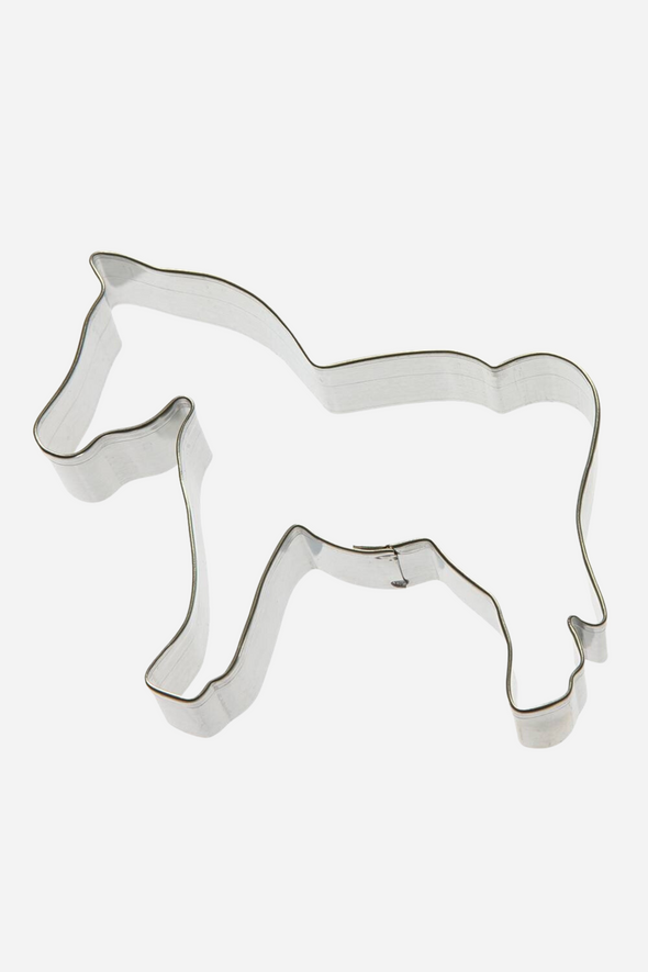 stylish equestrian horse cookie cutter