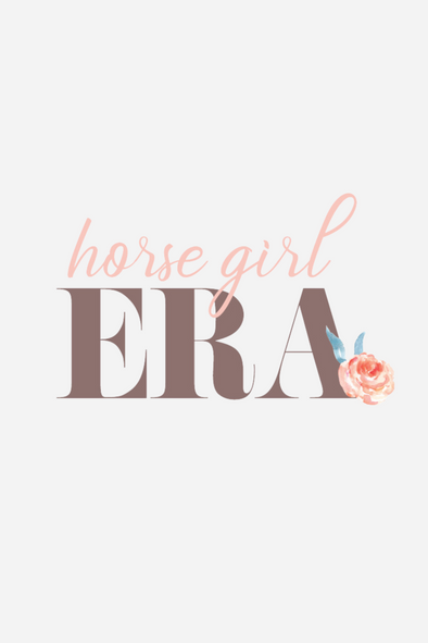 Horse Girl Era Sticker