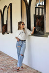 oat collective stylish equestrian howdy tee