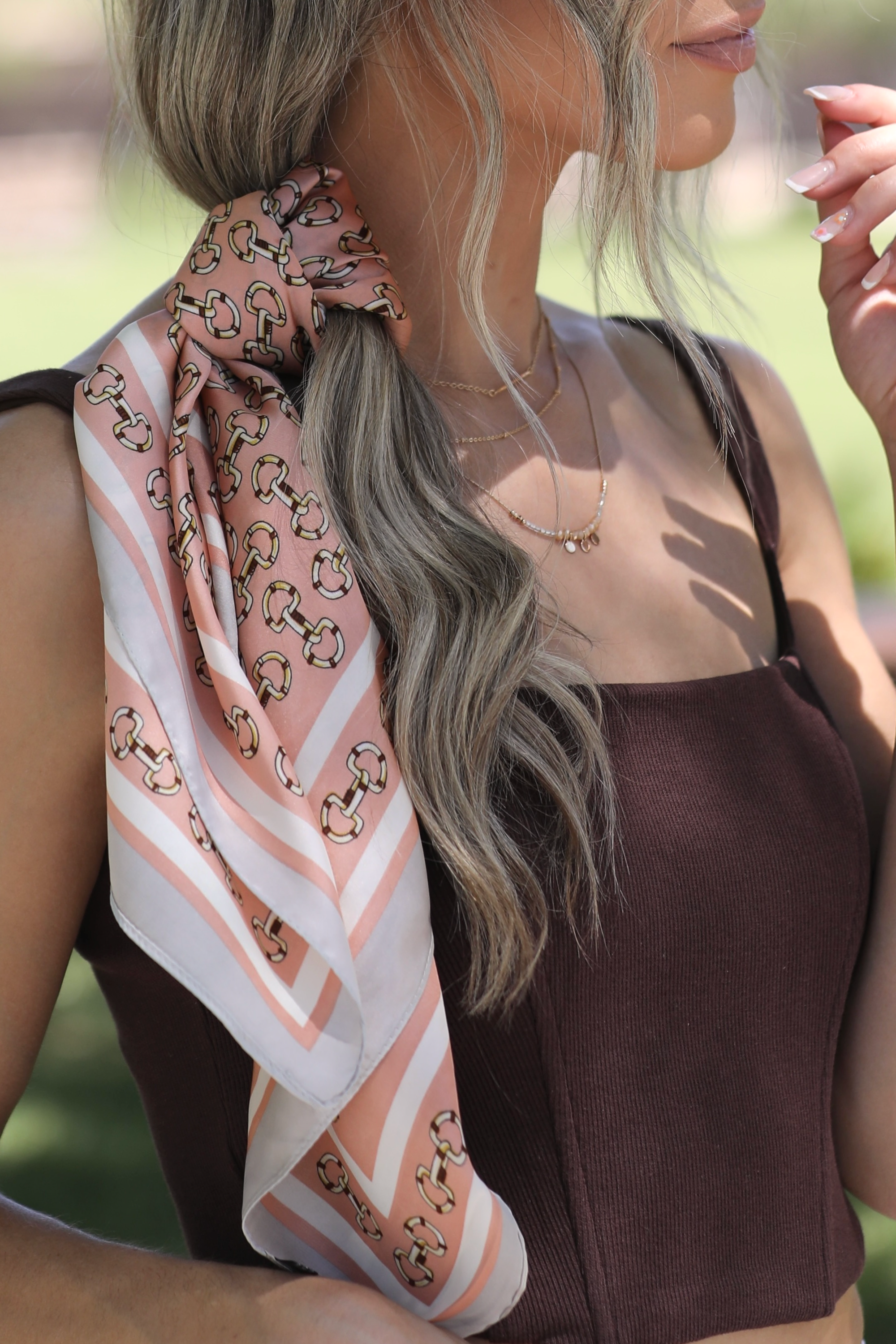 Jessa Scarf - Blush