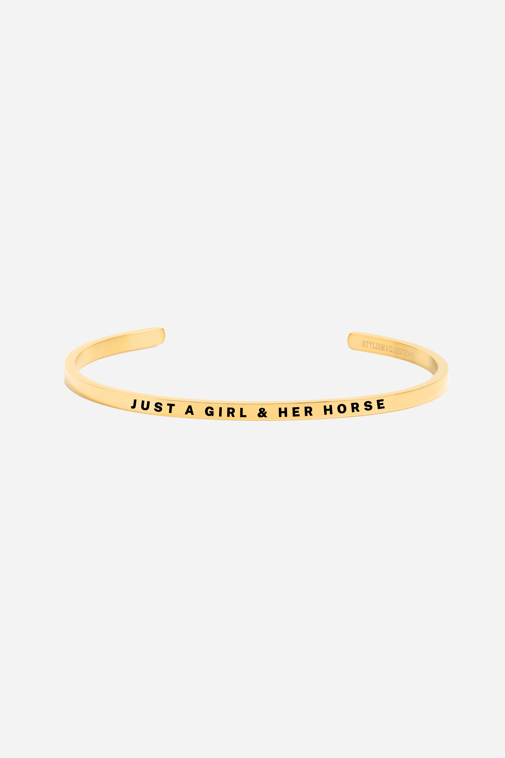 Just A Girl & Her Horse Bangle