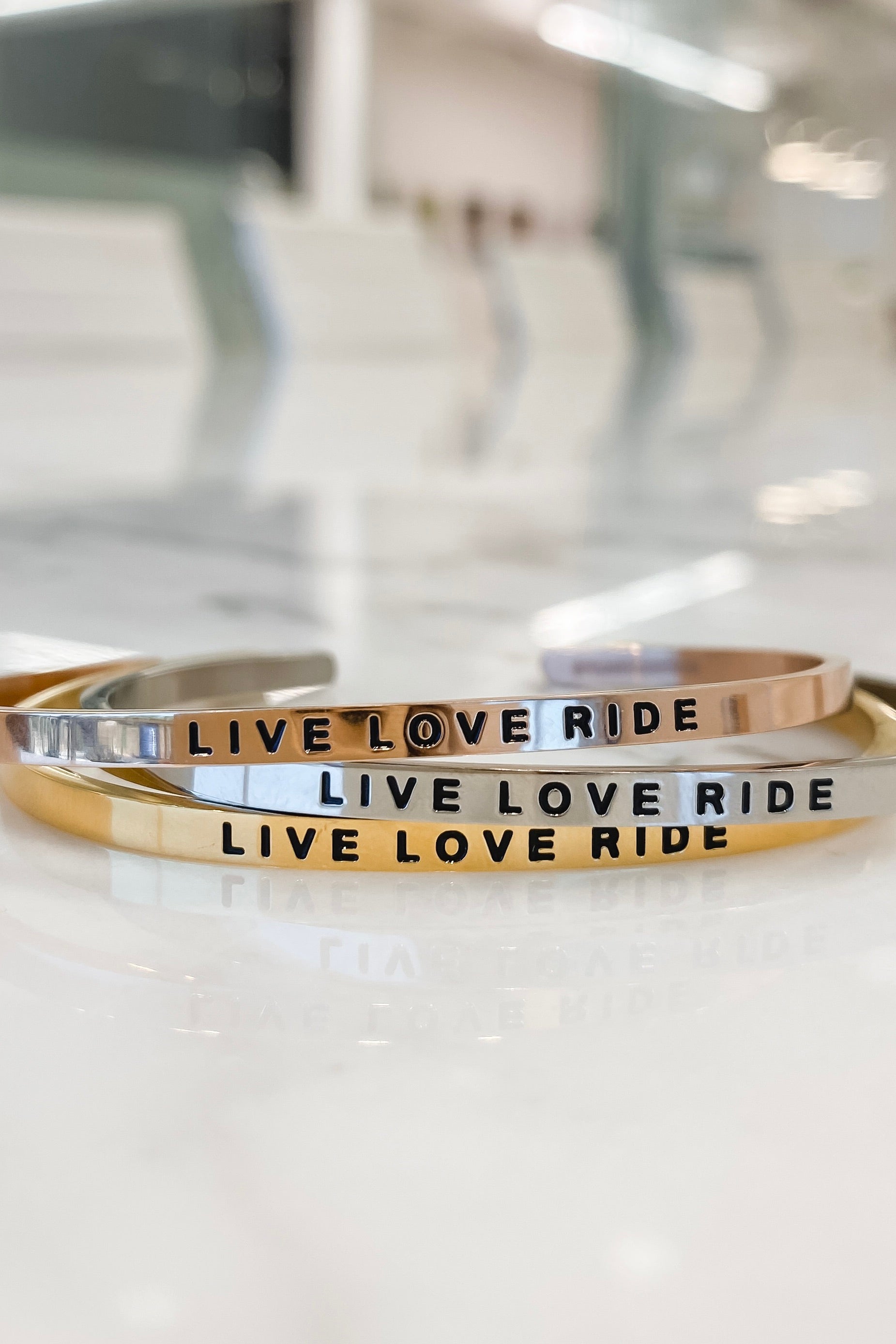 Equestrian Bangle - Rose Gold Collection