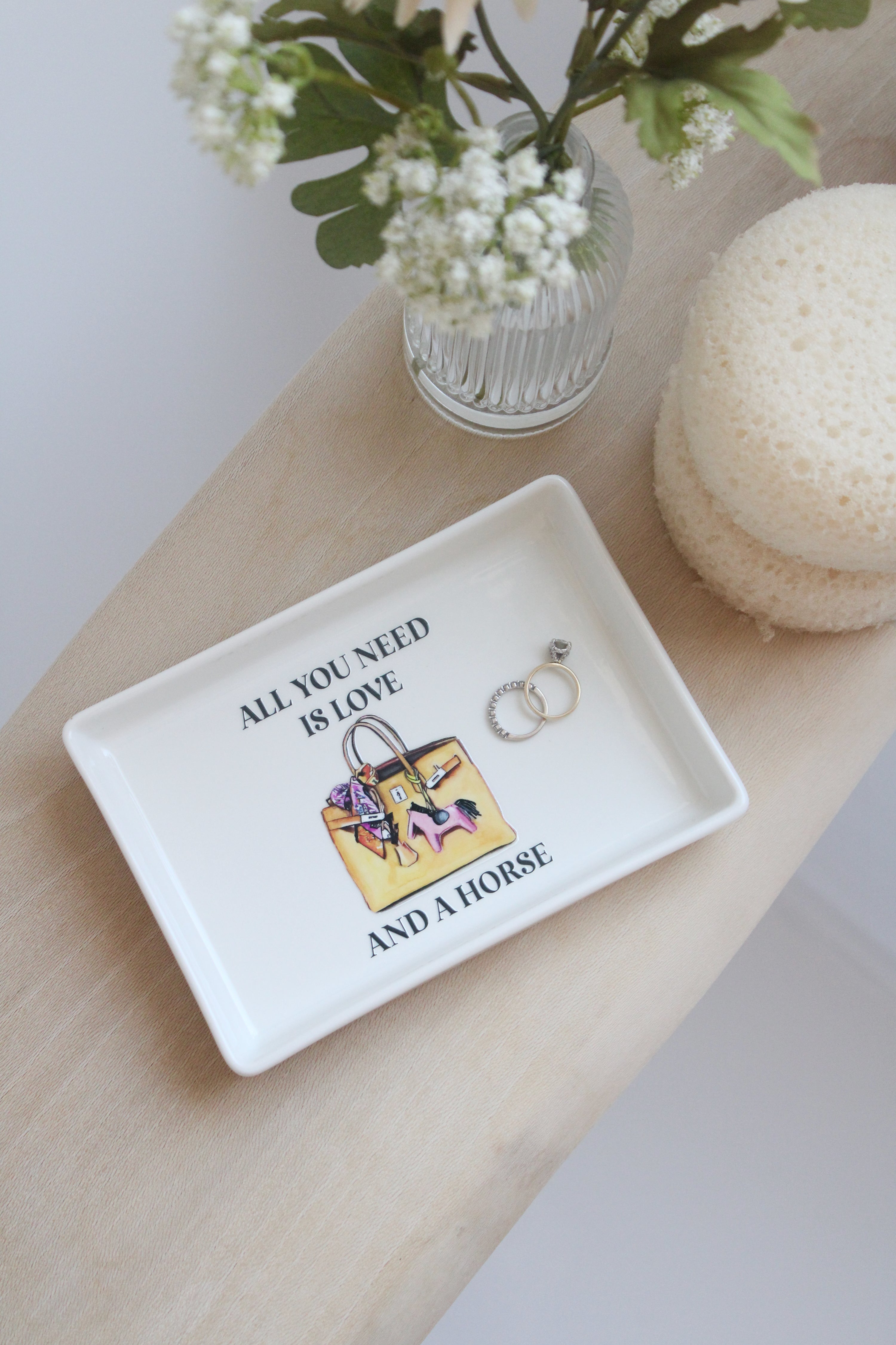 Love & A Horse Catchall Tray