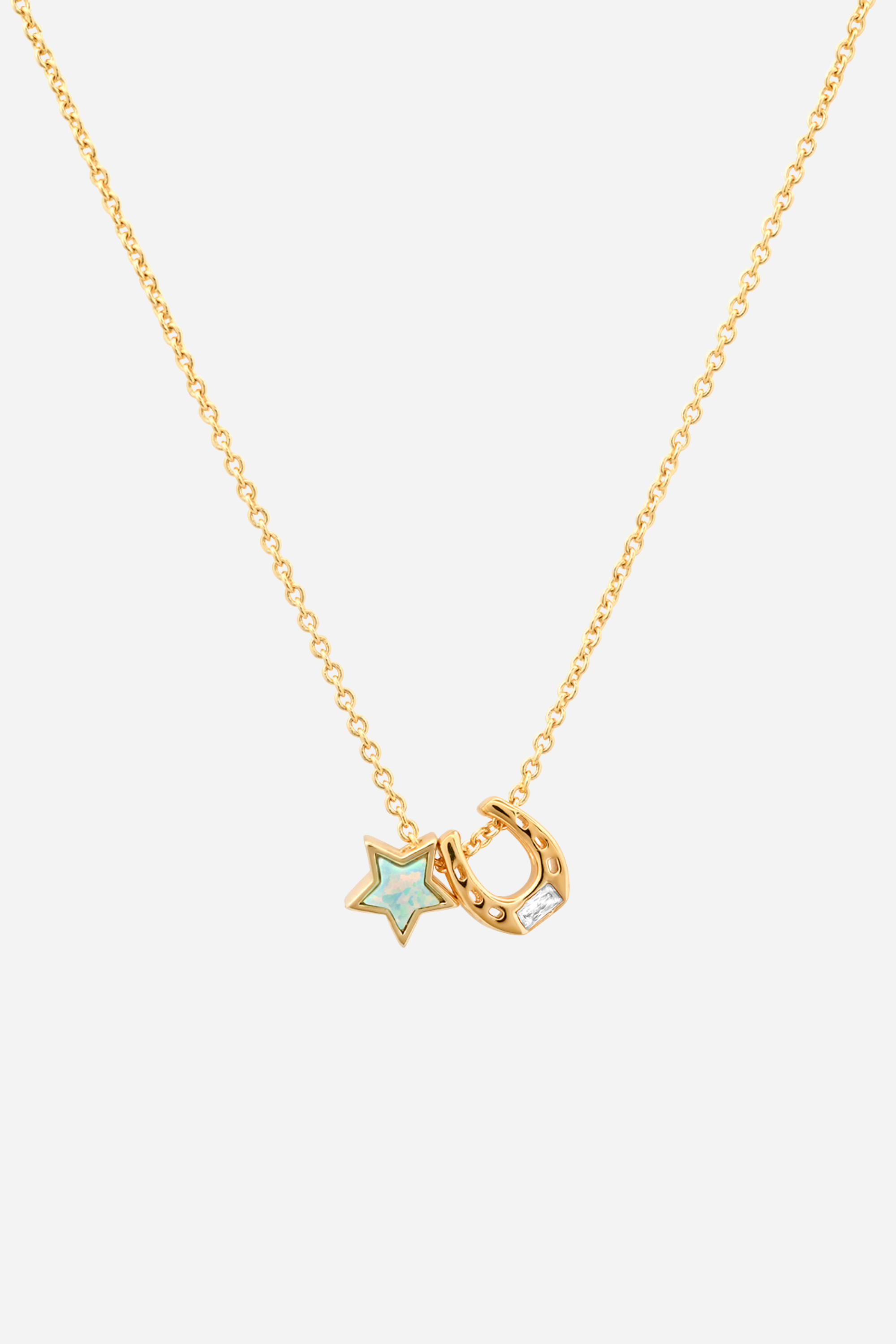 tai jewelry stylish equestrian lucky gleam necklace