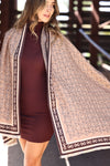 stylish equestrian horse bit mabel pashmina scarf