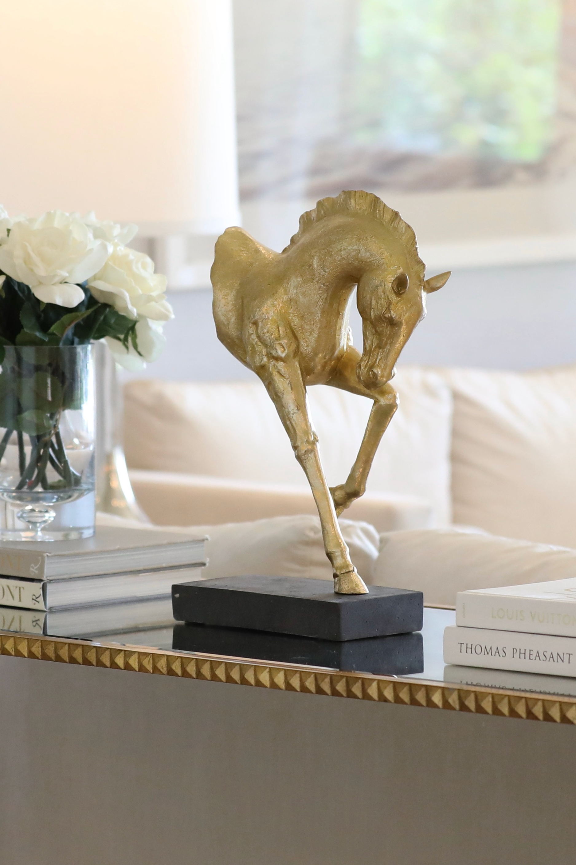 Marengo Horse Accent - Gold