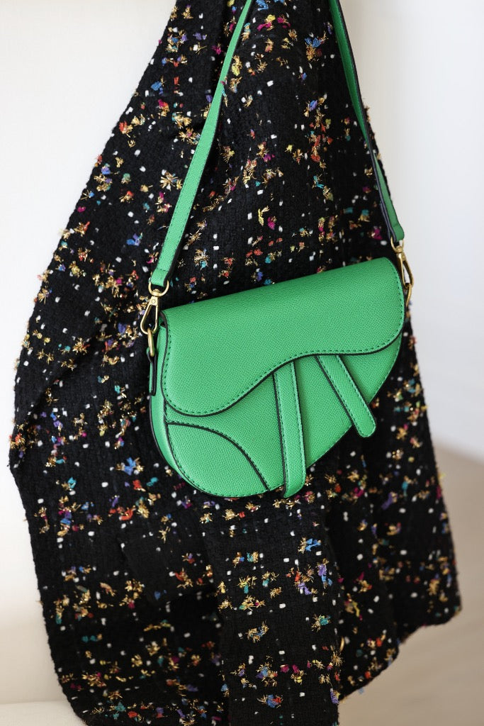 Semi-Circle Crossbody | Sustainable Transparent Bags | Margo Paige