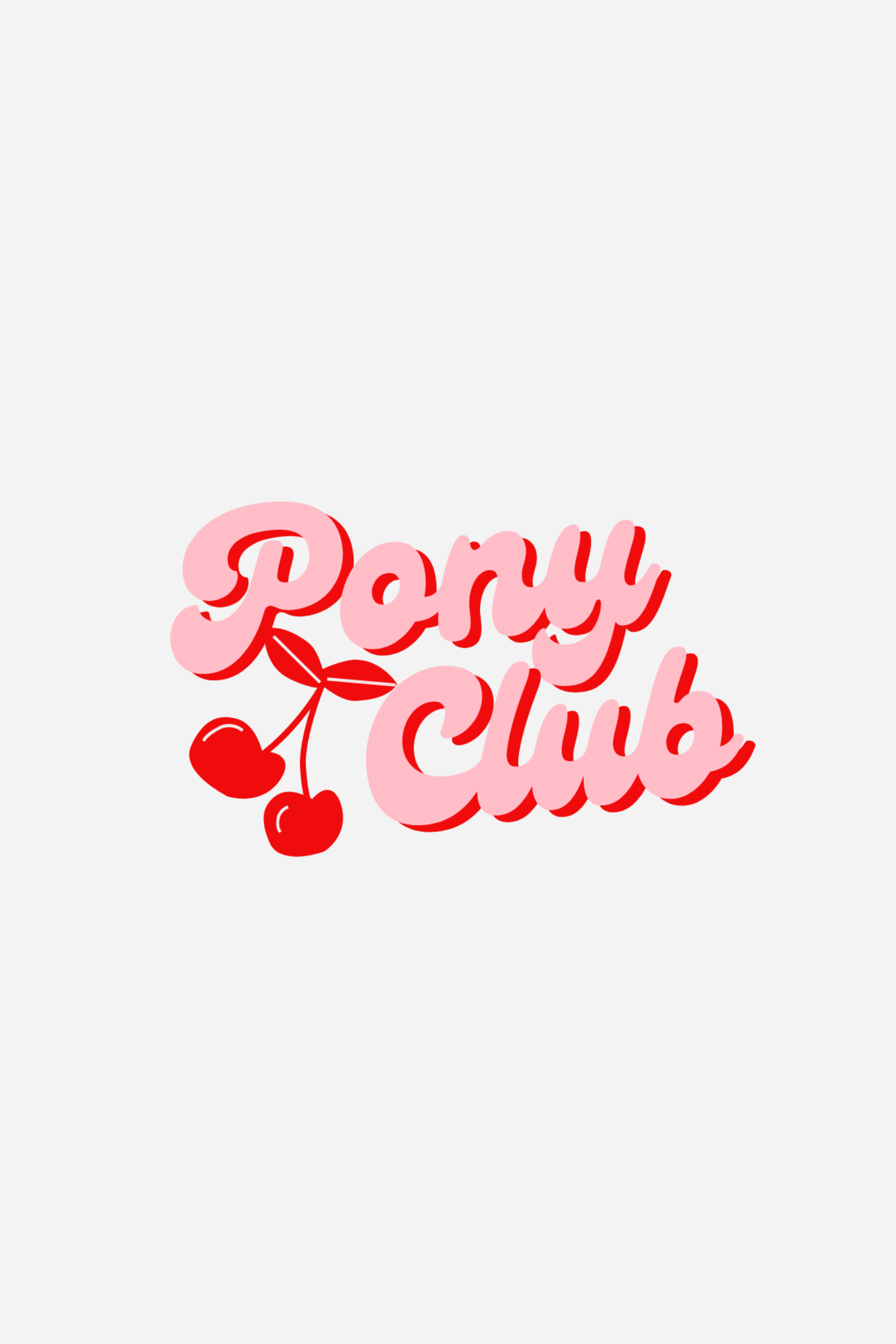 Pony Club Sticker